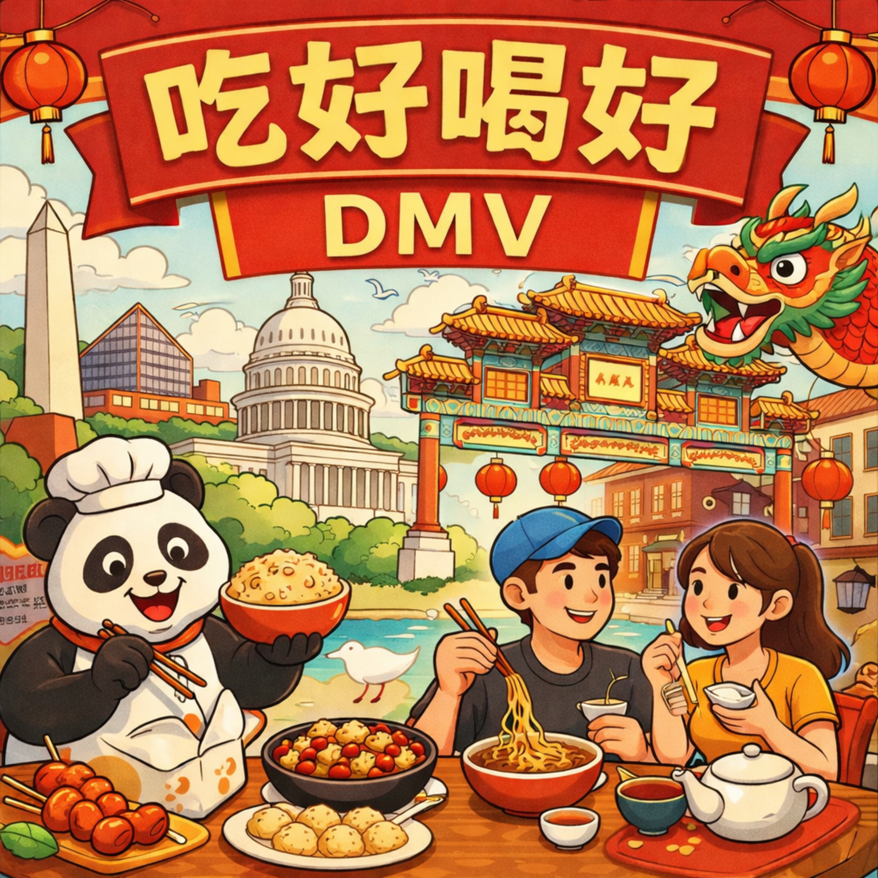 Ep.08 - 吃好喝好！DMV中餐生态小观察 episode artwork