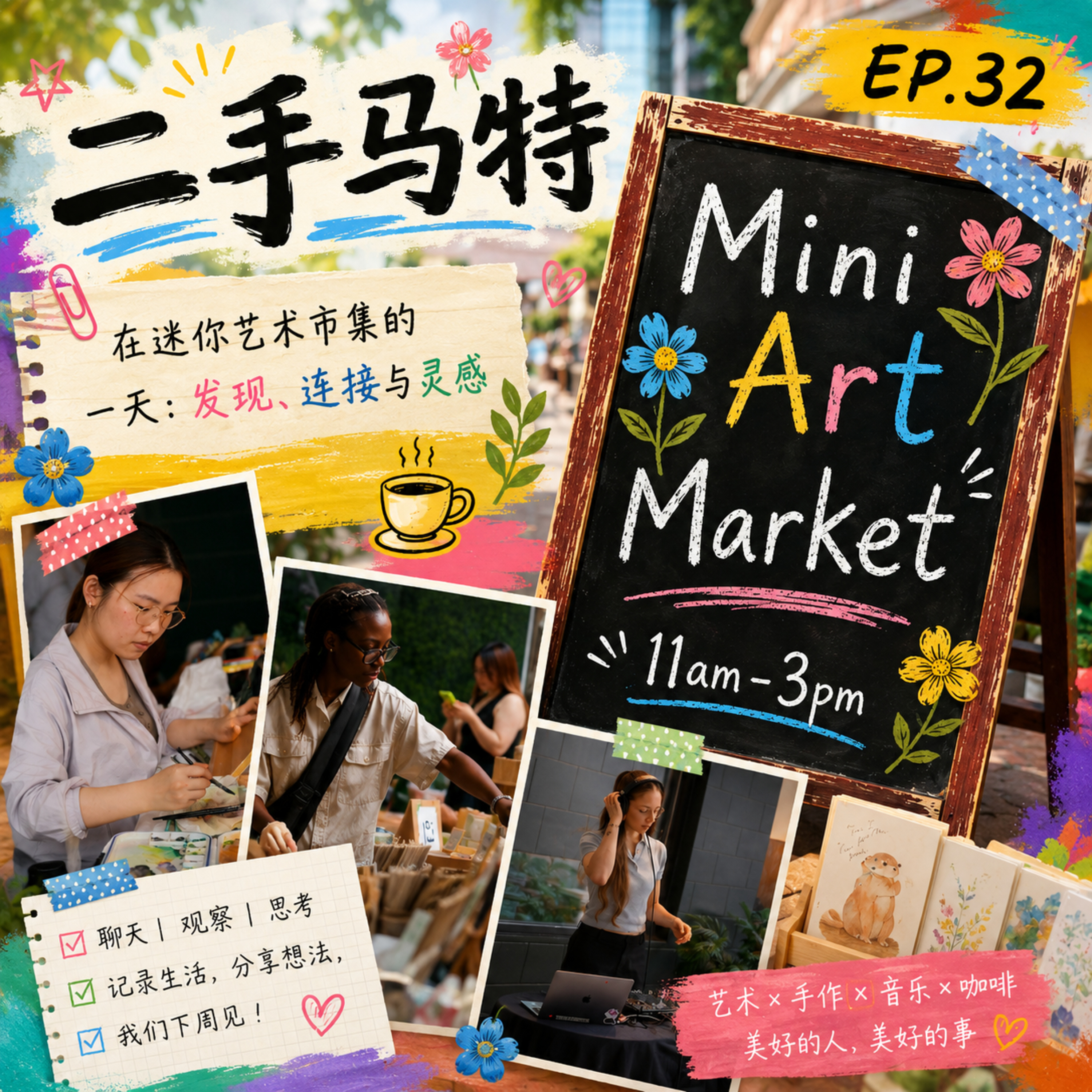 E32 - 午夜闲聊之我来集市摆摊儿 episode artwork