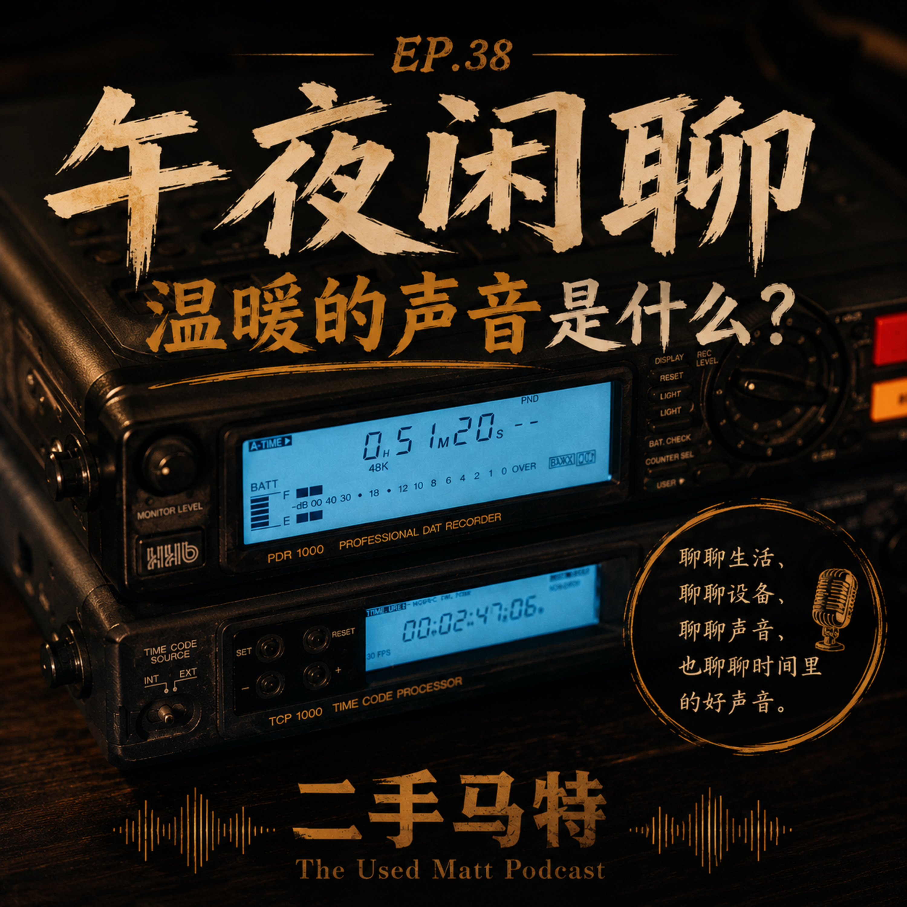 E38 - 午夜闲聊之温暖的声音是什么？ episode artwork