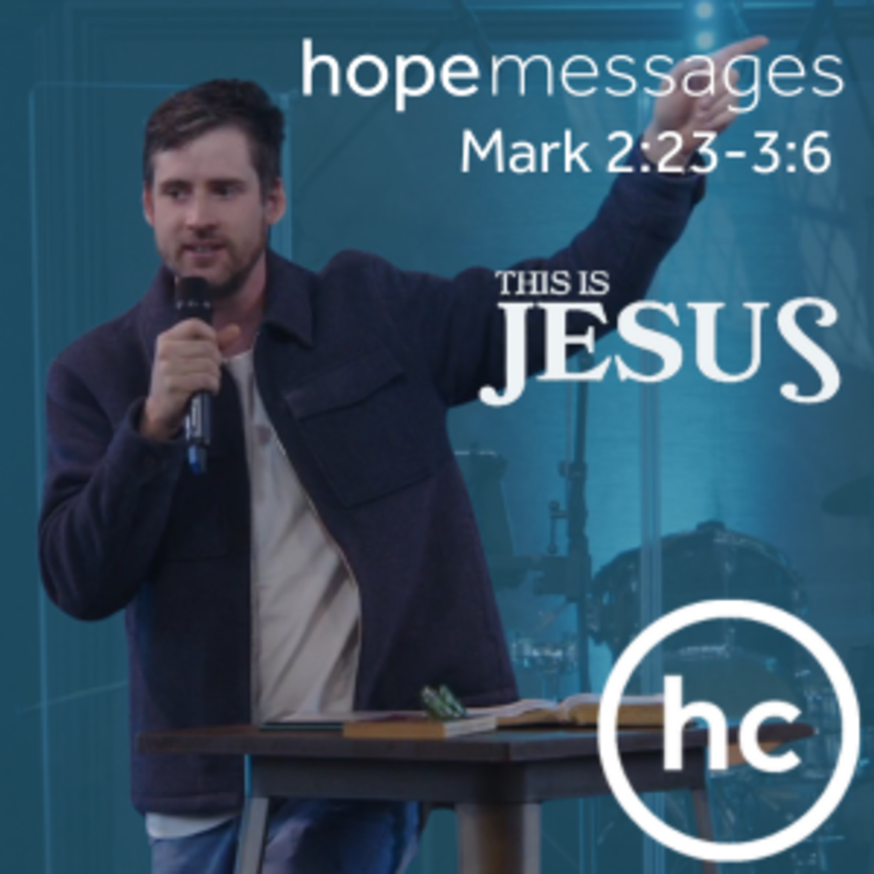 This is Jesus - What does it actually mean to “rest” as a Christian in a busy, pressured world? - Mark 2:23-3:6 - Jamie Haxby episode artwork