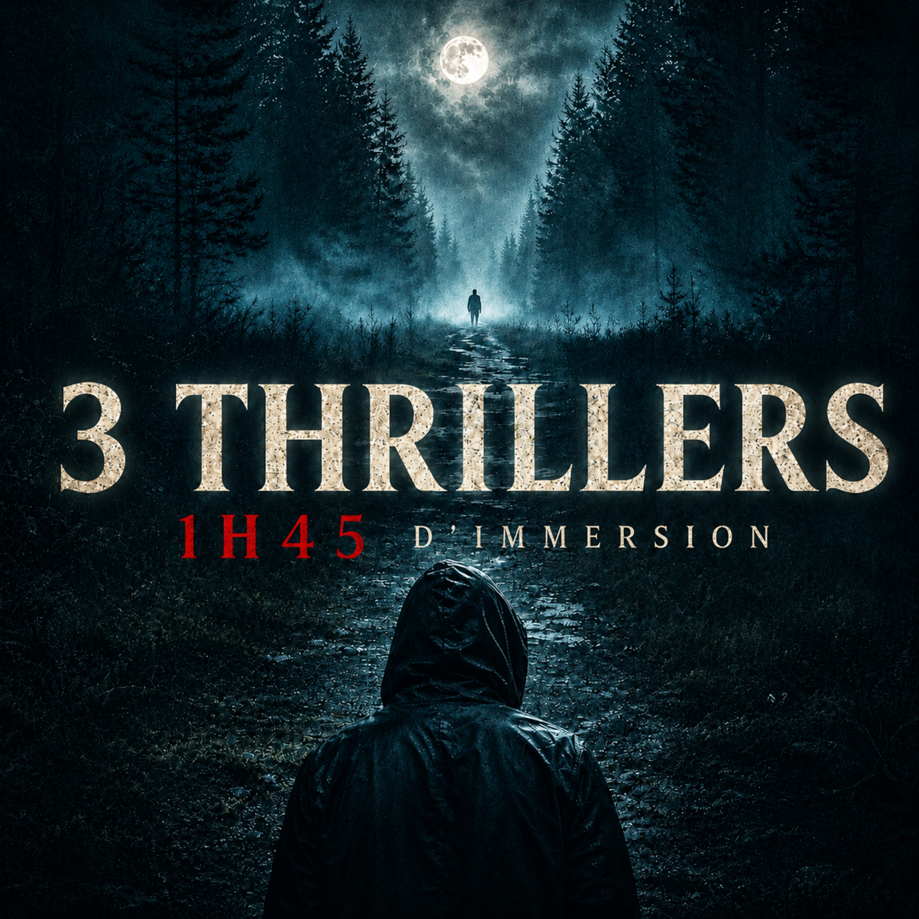 3 thrillers audio | 1h45 d’histoires pour frissonner