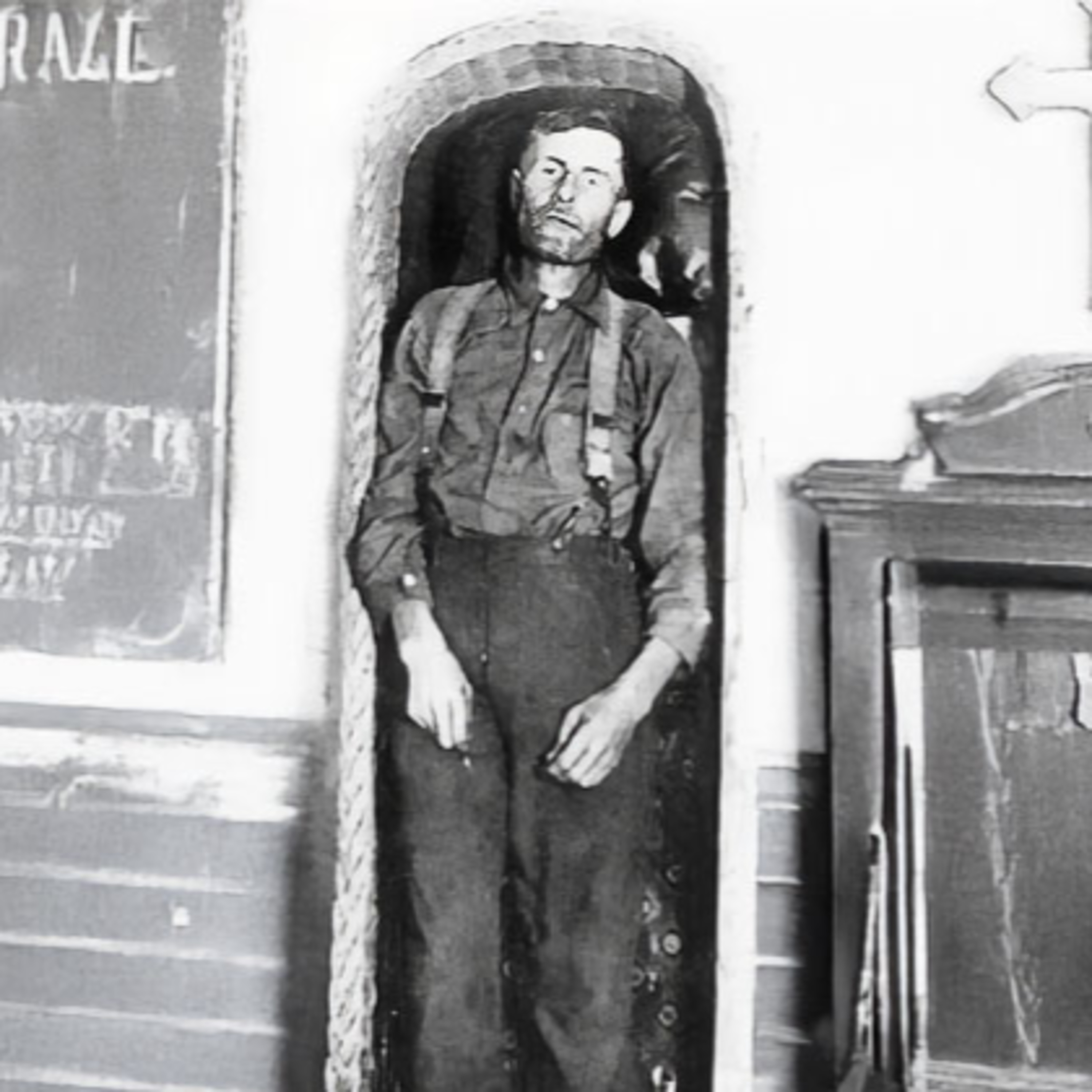 Le vrai mort suspendu dans un train fantôme : Elmer McCurdy [MYSTÈRE] Chroniques d'une image
