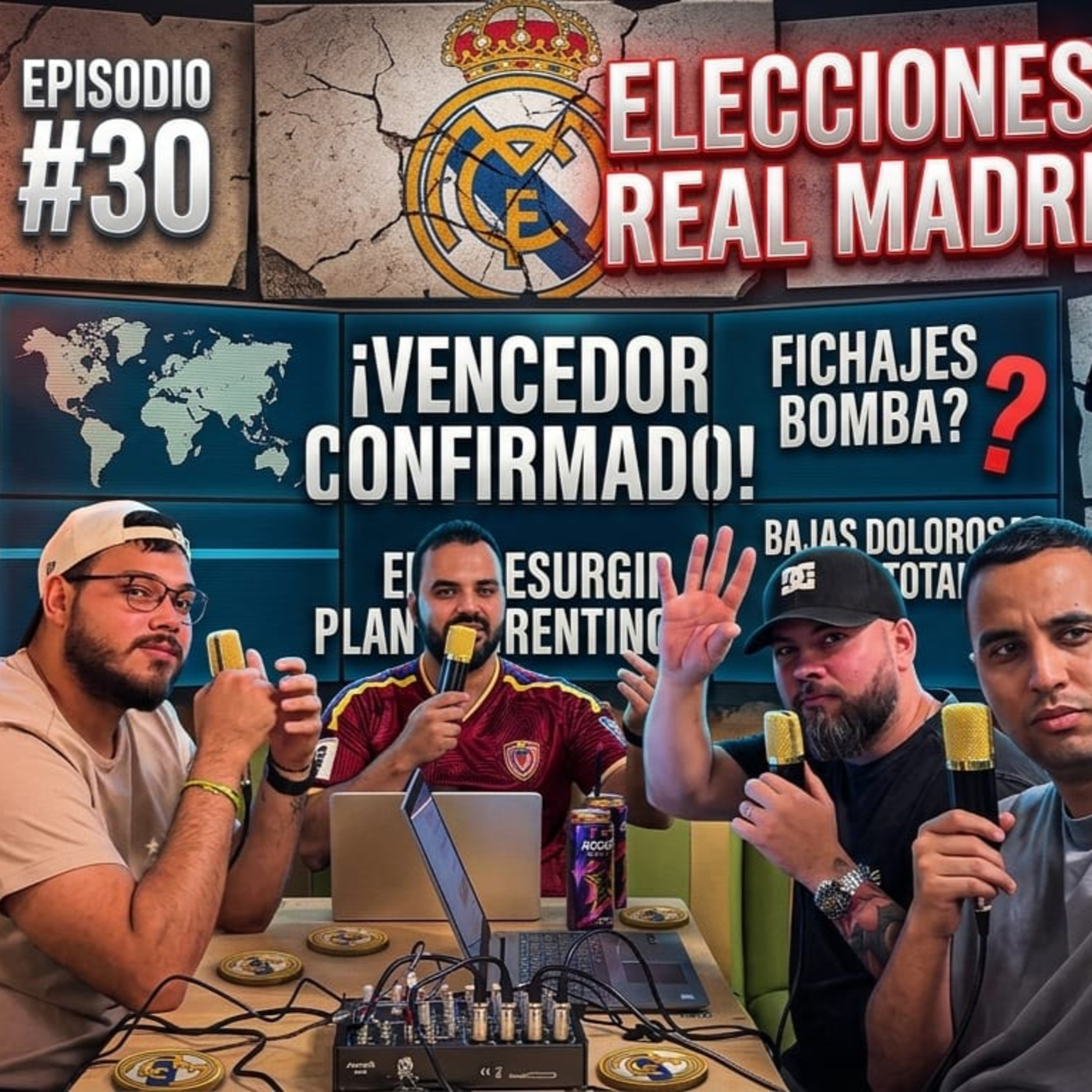 ¿REVOLUCIÓN O CONTINUISMO? El Plan de Florentino, Fichajes y el Gran Dilema: ¿MBAPPÉ o VINÍCIUS? #30 episode artwork