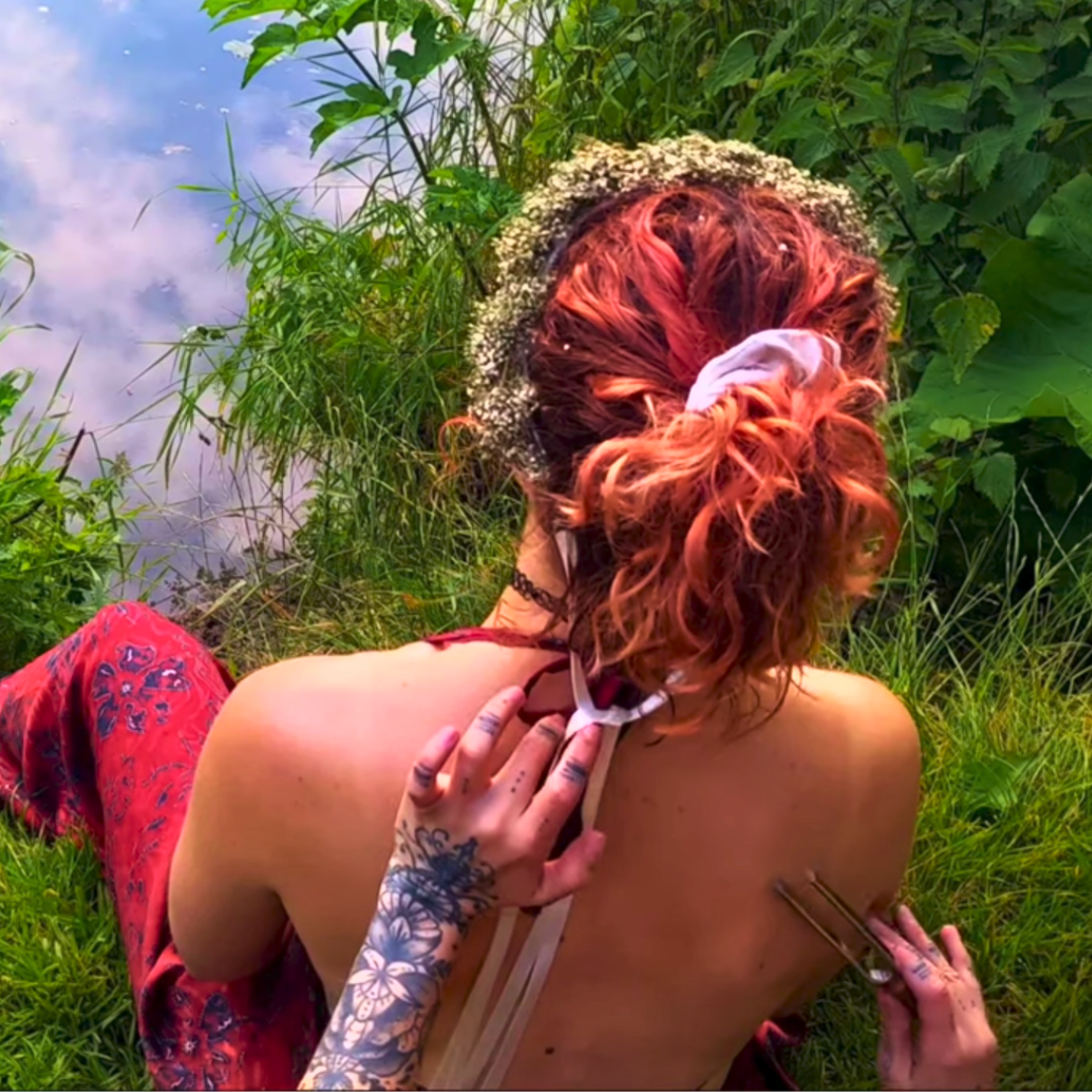 Riverside summer solstice | Real person ASMR reiki, tuning fork, makeup brush & ice globes episode artwork