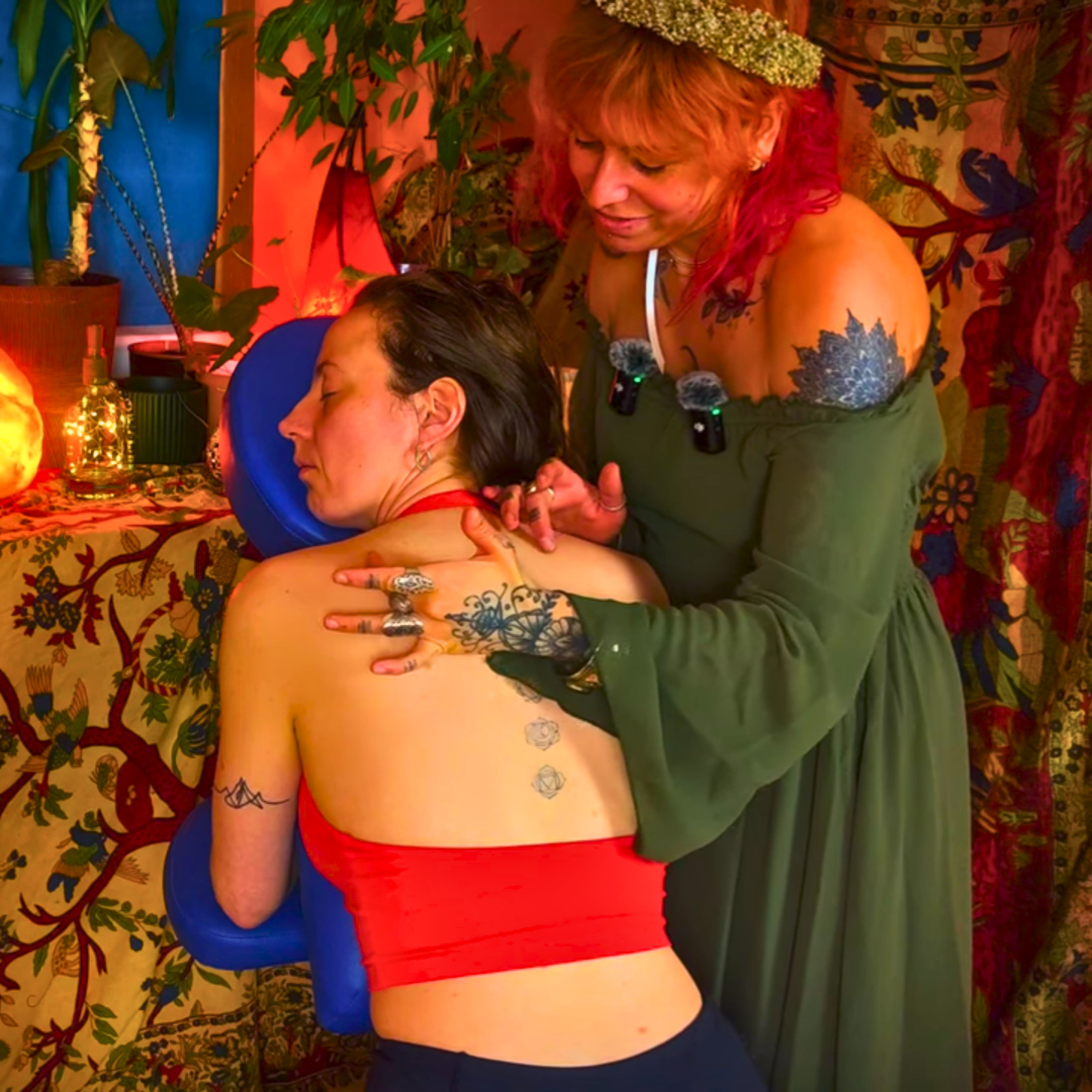 Relaxing tattoo tracing ASMR episode artwork