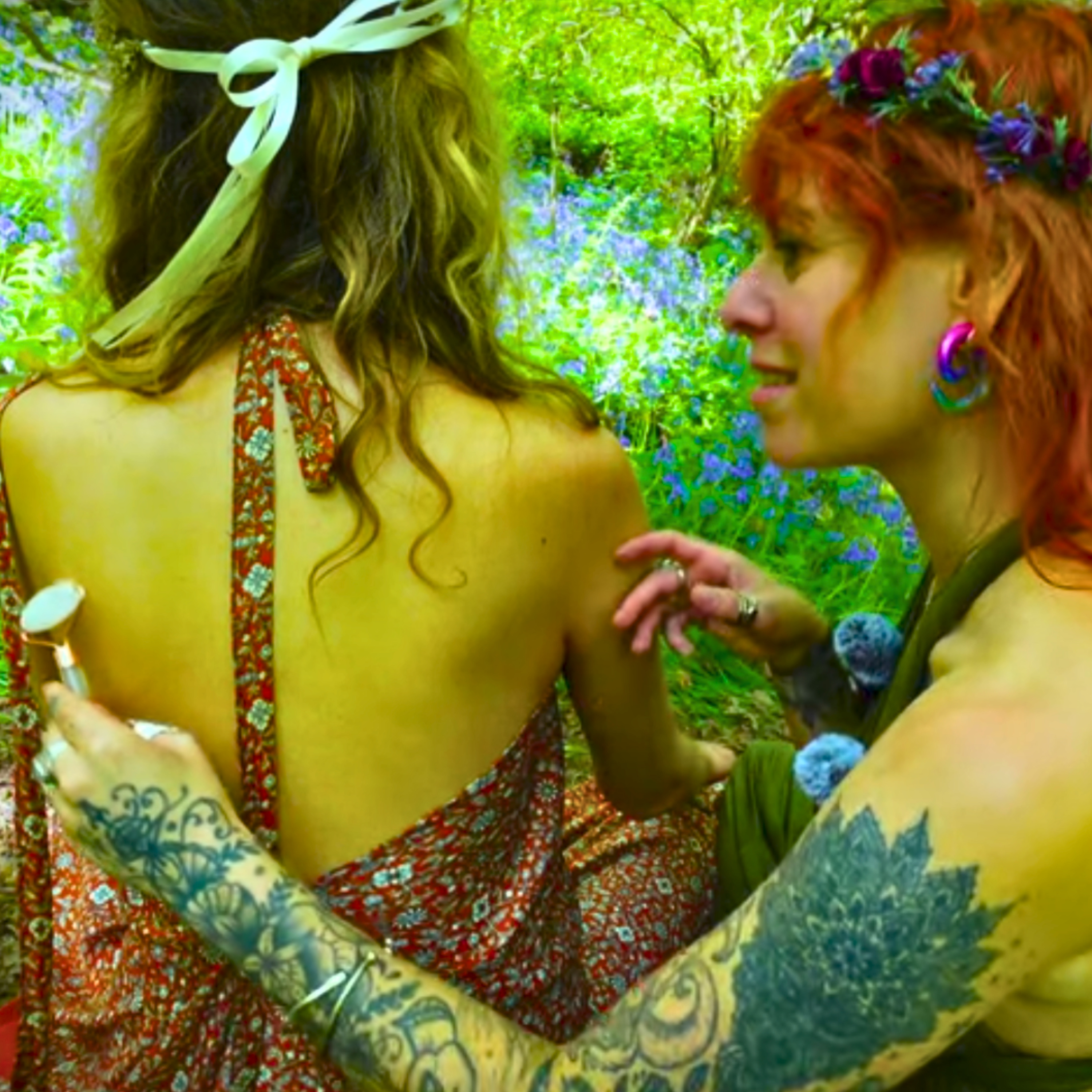 Magical real person ASMR in the bluebell woods episode artwork