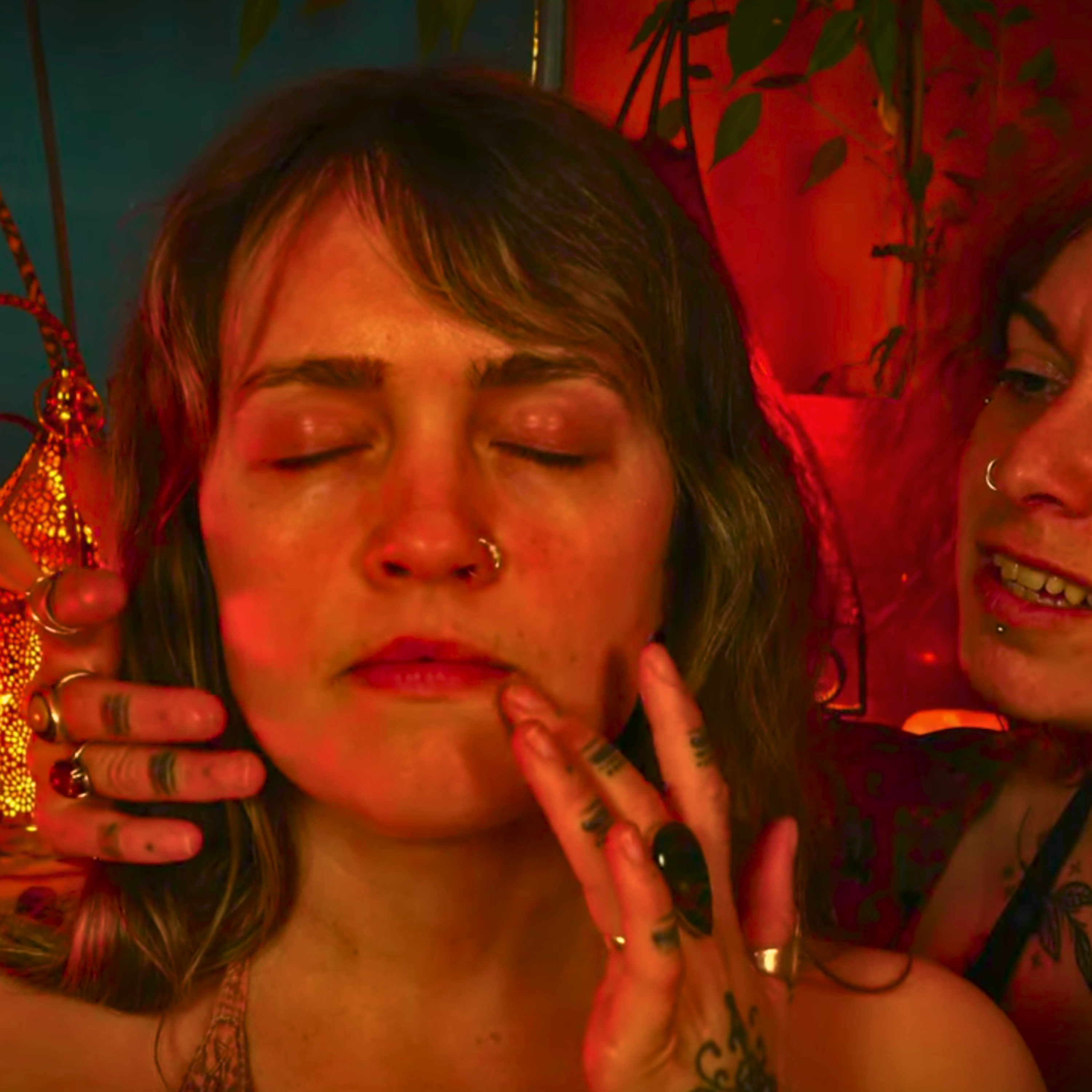 Real person ASMR with feathers & ice globes episode artwork