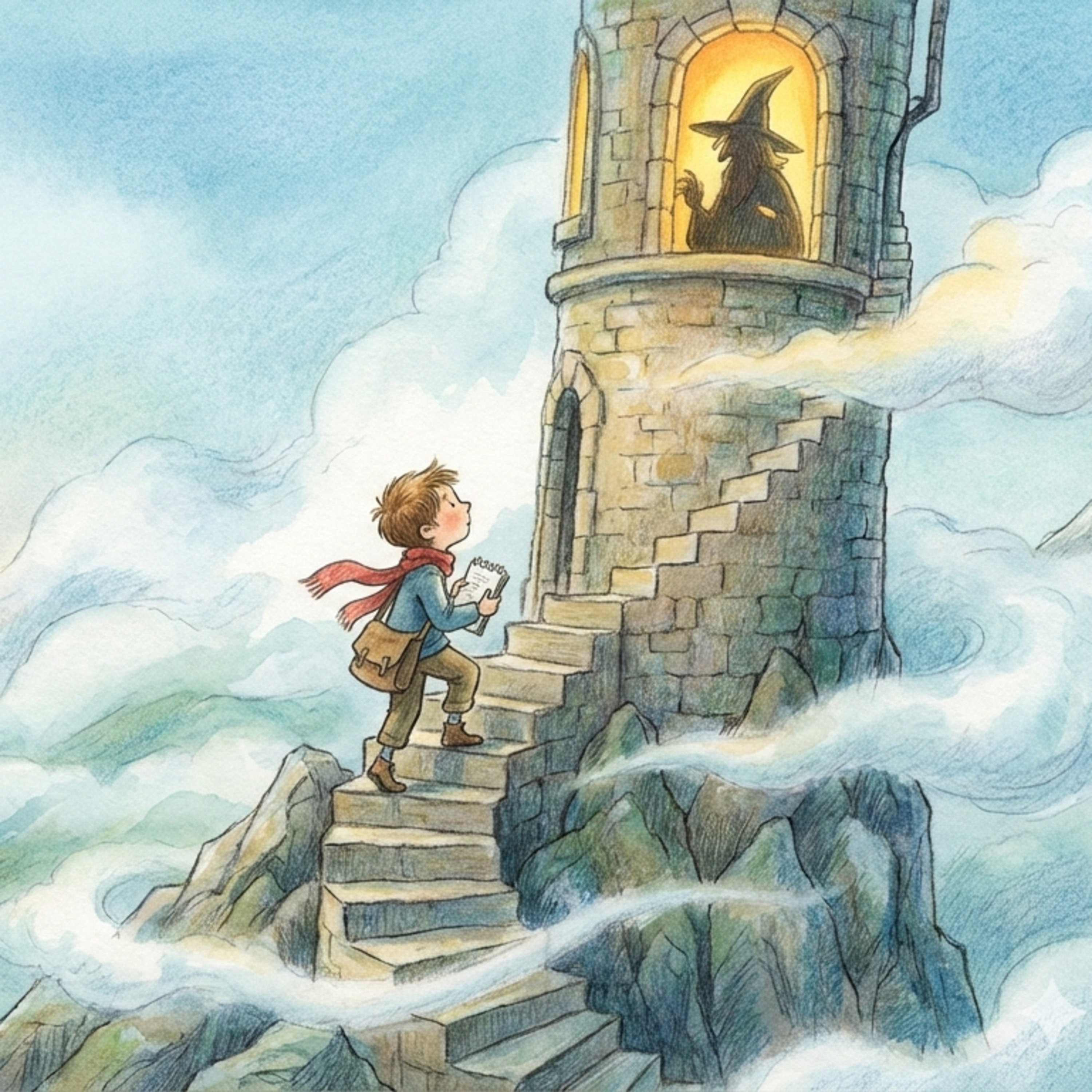 Le Magicien au sommet de la tour episode artwork