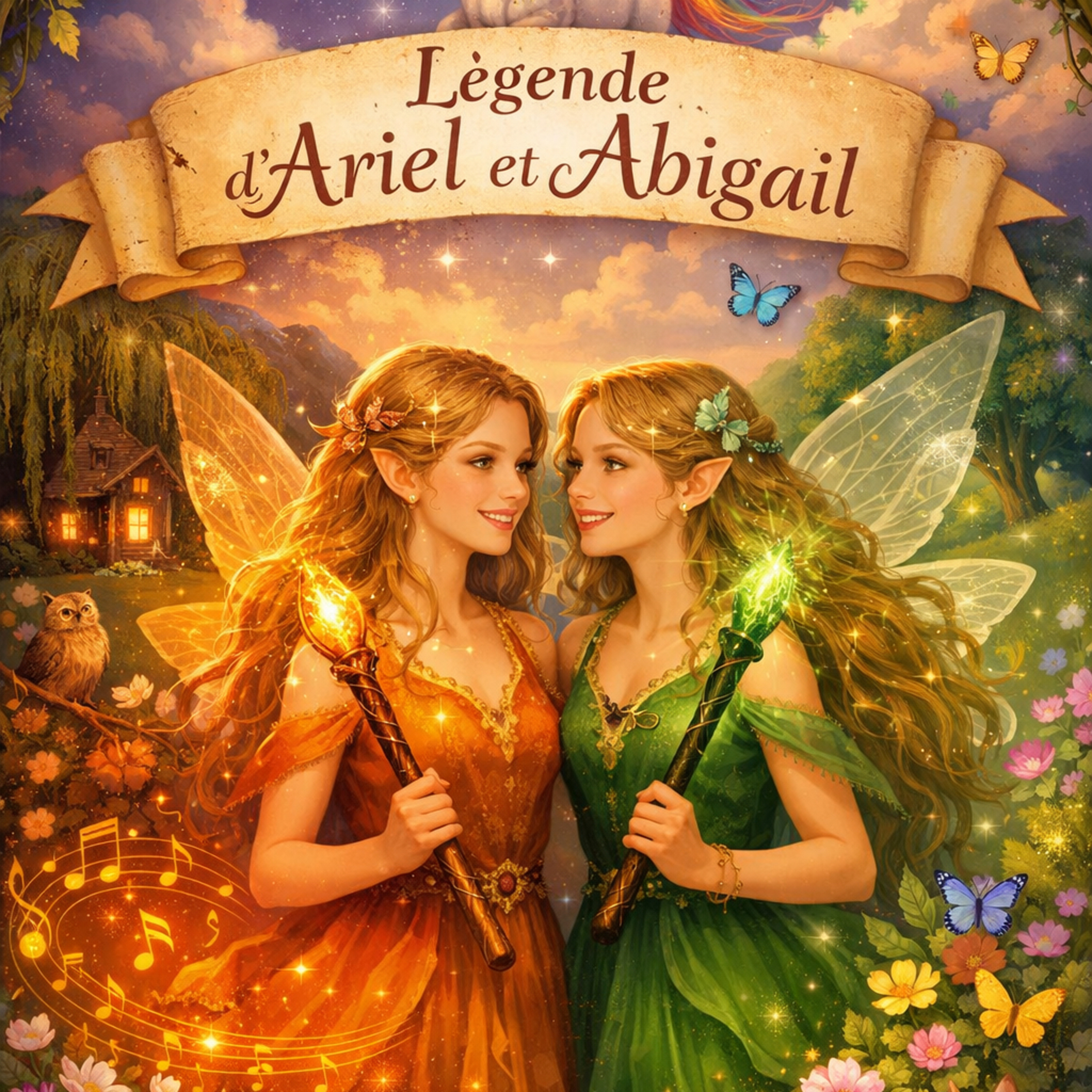 Il était une fois deux sœurs fées nommées Ariel et Abigail. episode artwork