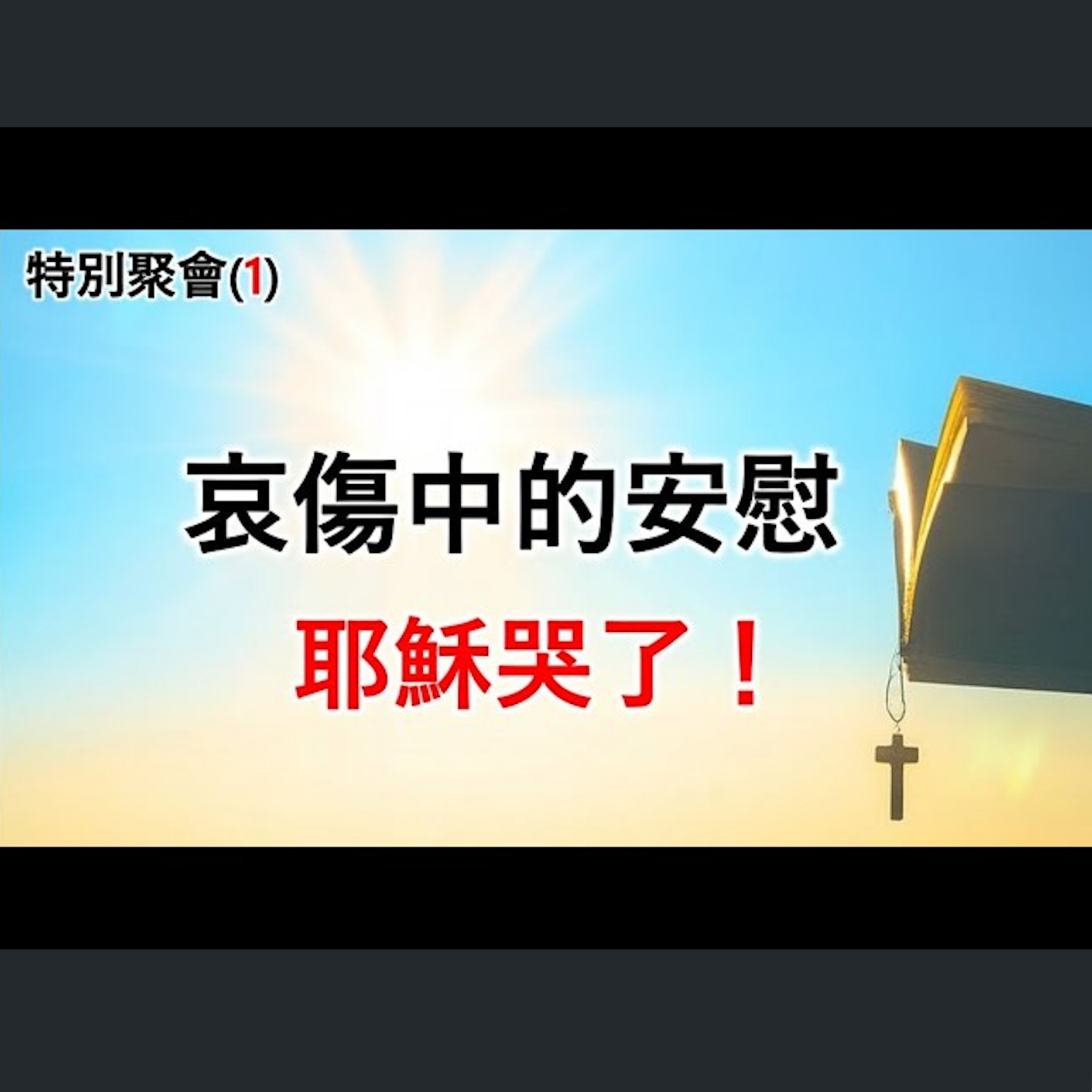 [伯明翰信息] 哀傷中的安慰 - 特別聚會(1) - 耶穌哭了 episode artwork