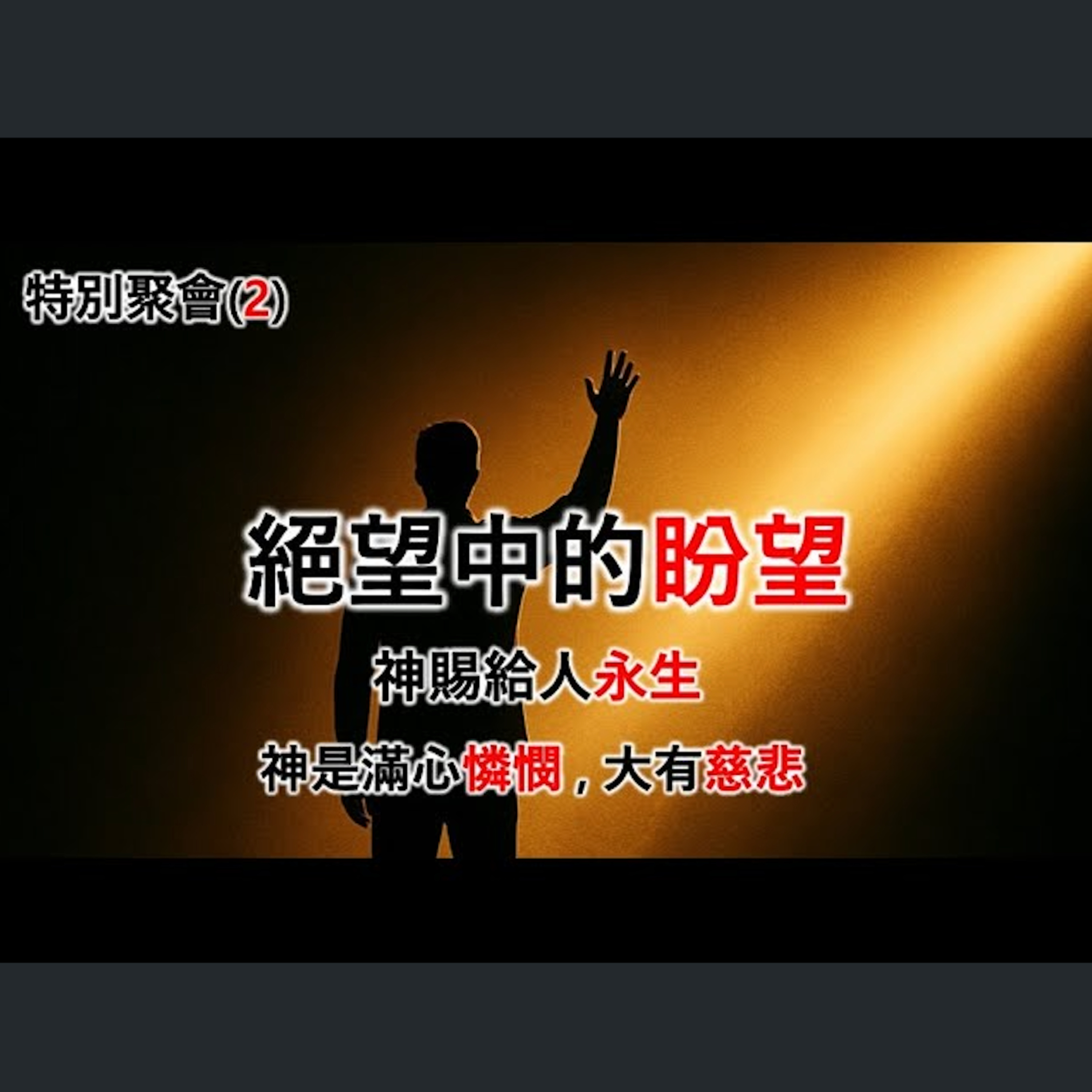 [伯明翰信息] 絕望中的盼望 - 特別聚會(2) - 大有盼望 episode artwork