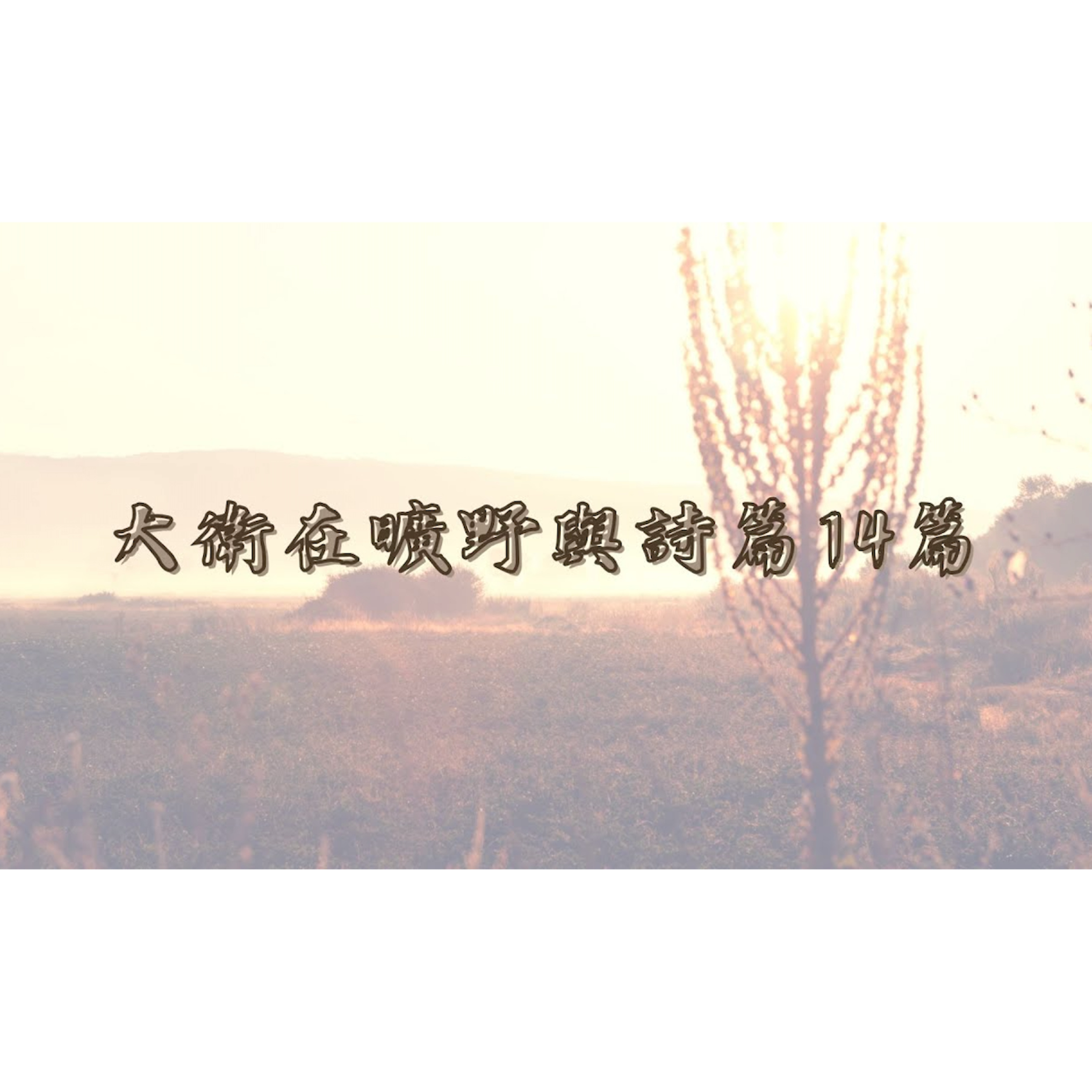 [全歐洲星期一聚會] 大衛在曠野與詩篇14篇 episode artwork