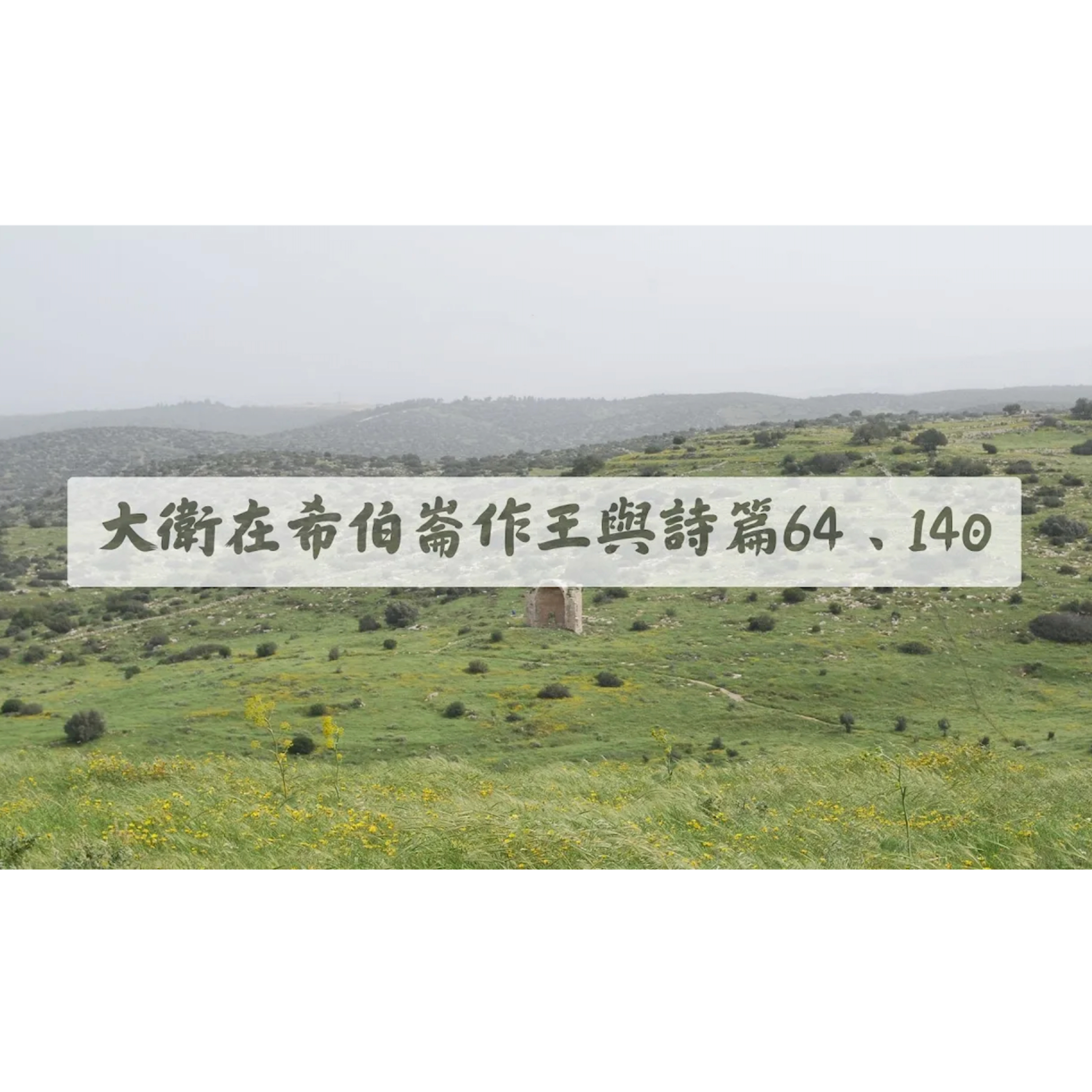 [全歐洲星期一聚會] 大衛在希伯崙作王與詩篇64、140 episode artwork