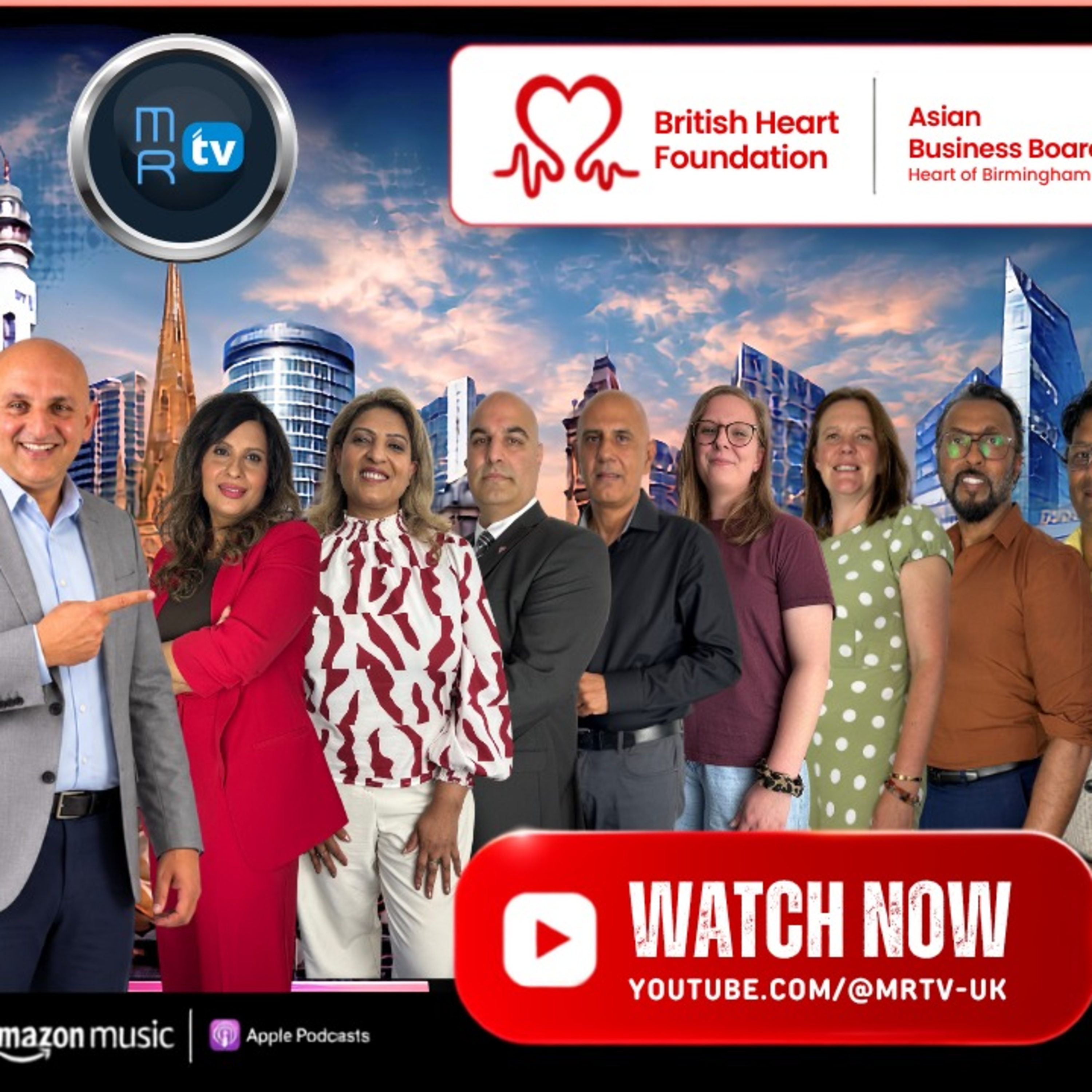SPECIAL - Episode 50: The British Heart Foundation - Asian Business Board - Birmingham, Meet the Board episode artwork