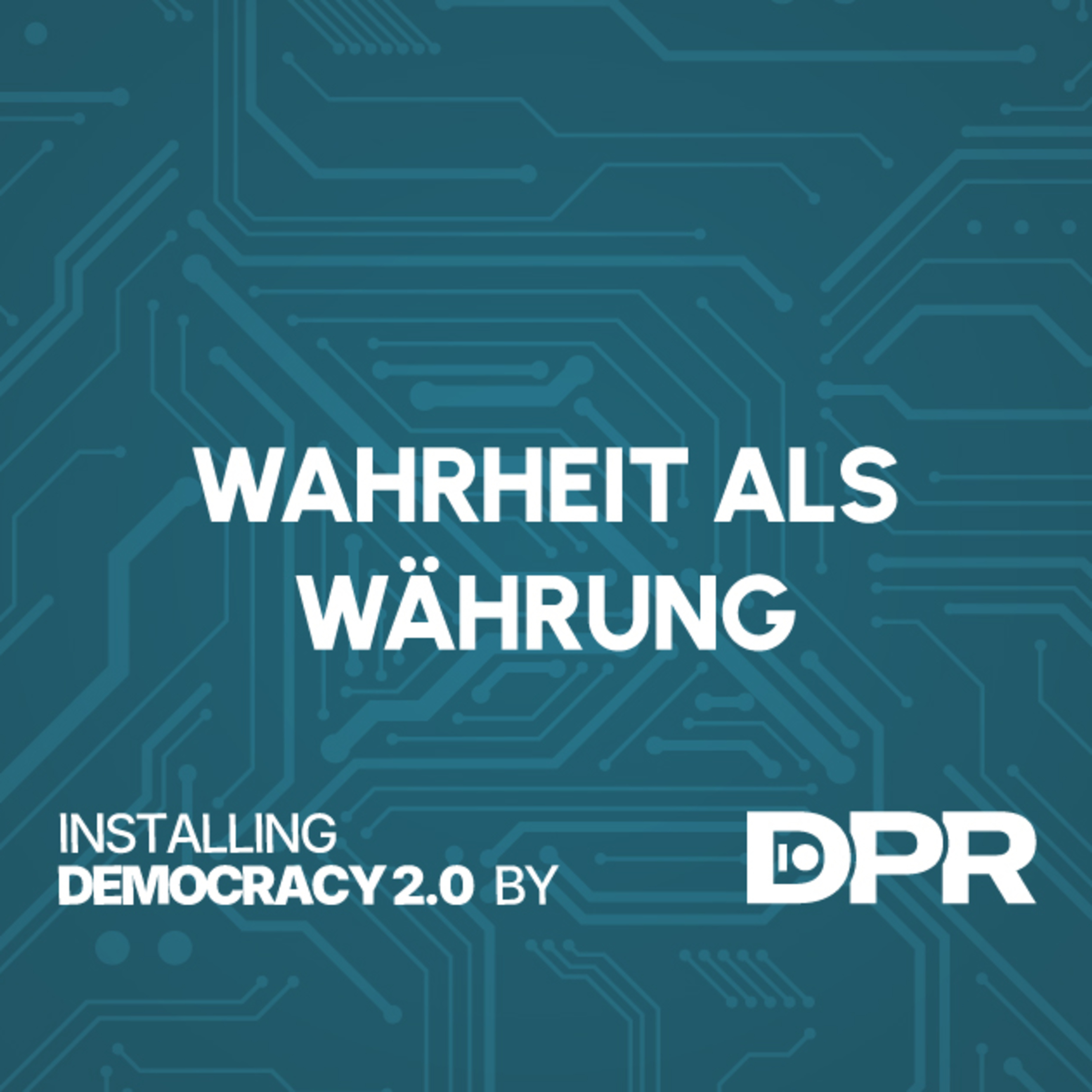 Logik statt Ideologie – Das DPR Logbuch