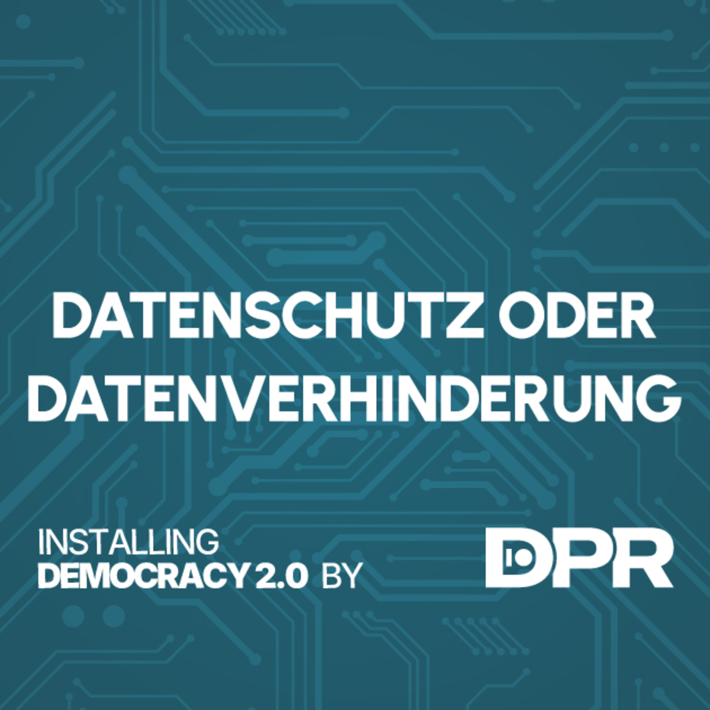 Logik statt Ideologie – Das DPR Logbuch