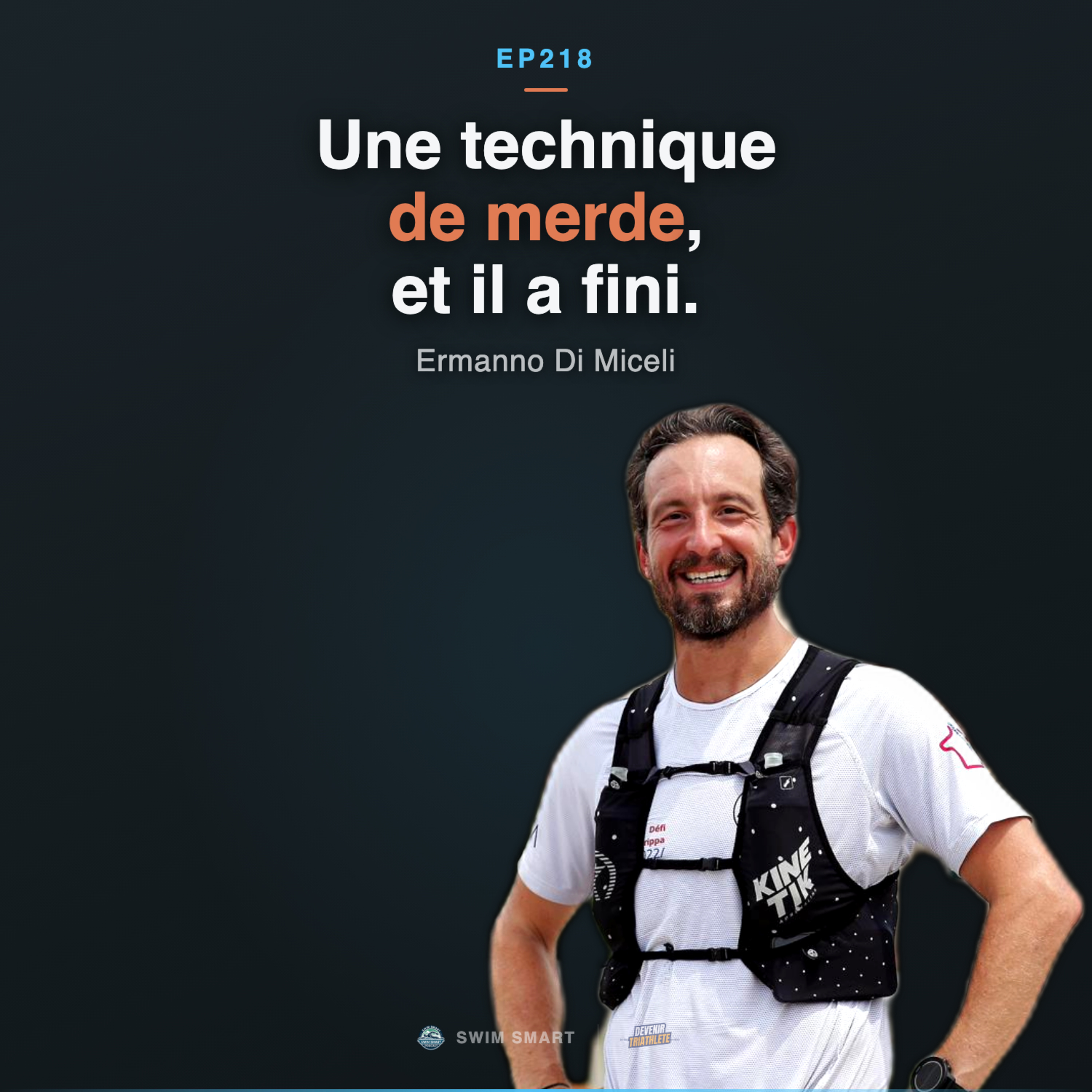 Ermanno : triathlon, podcasting et l'humain avant tout episode artwork