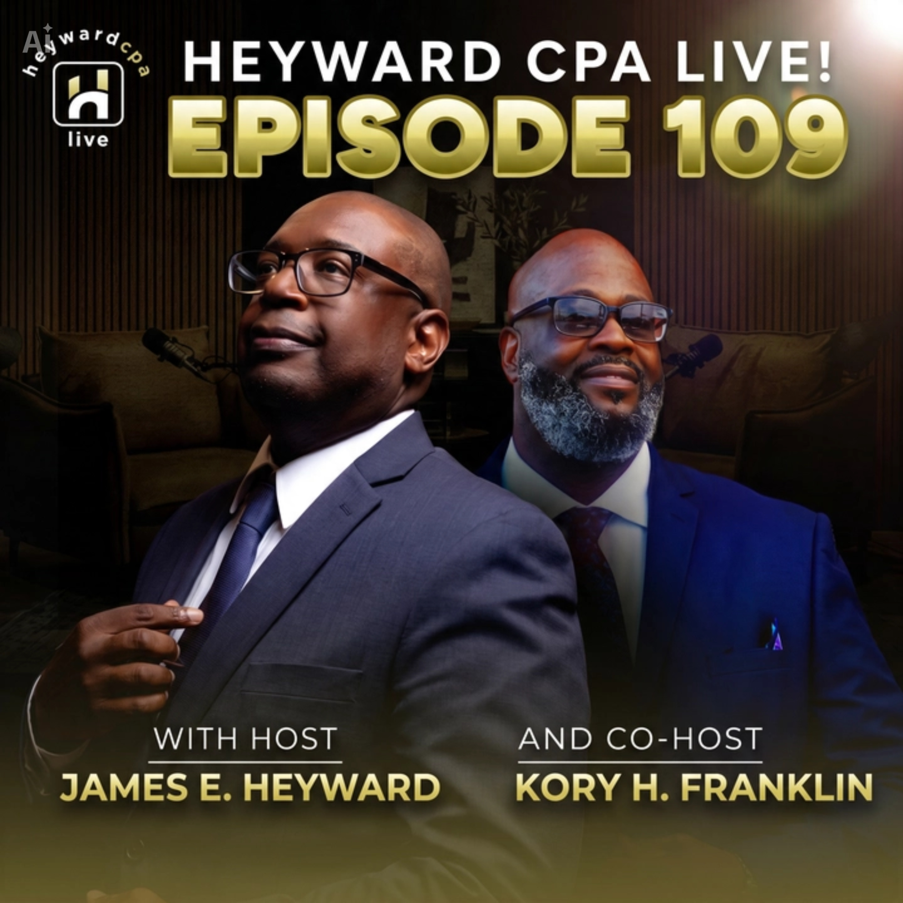 Episode 109 Heyward-CPA-LIVE episode artwork