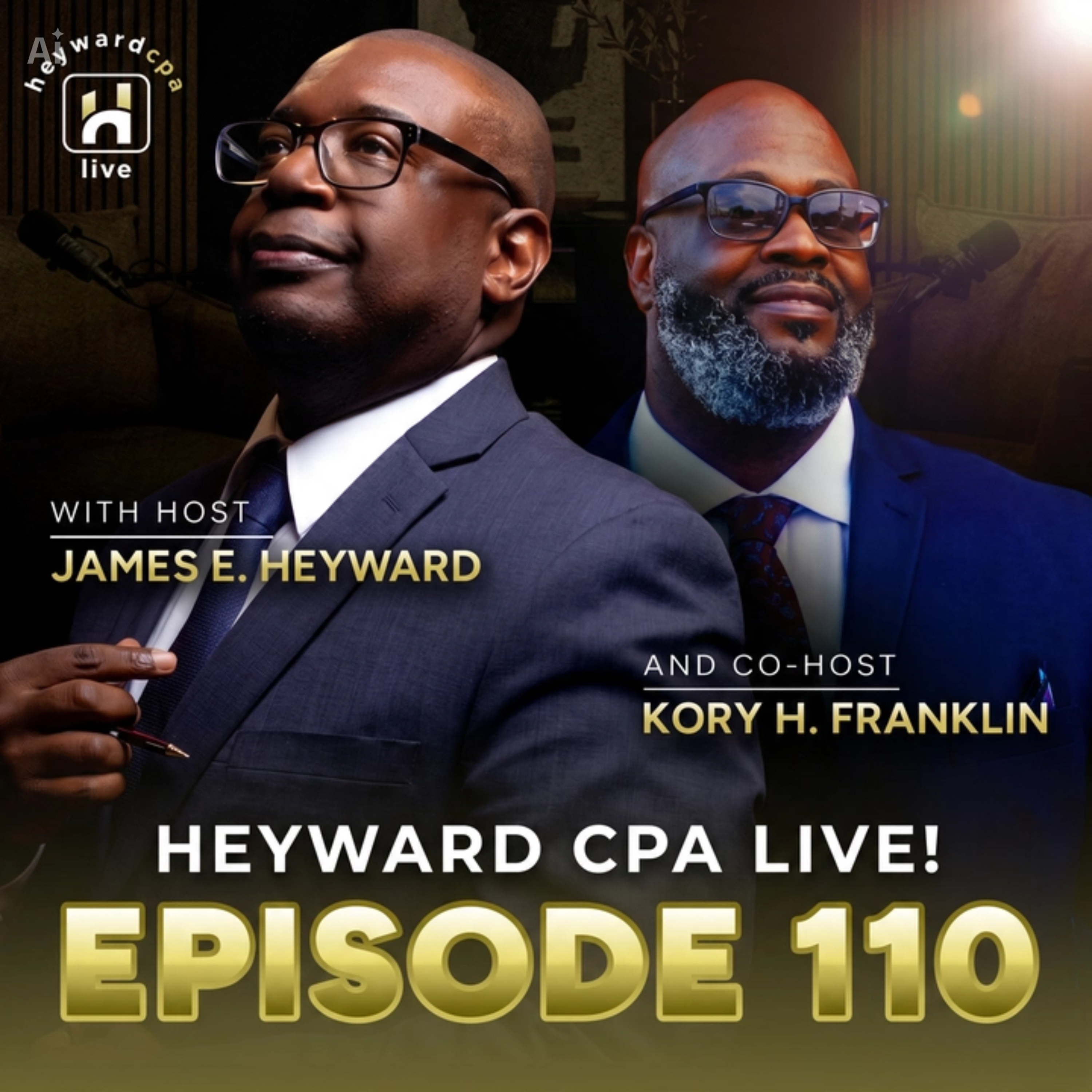 Episode 110 Heyward-CPA-LIVE episode artwork
