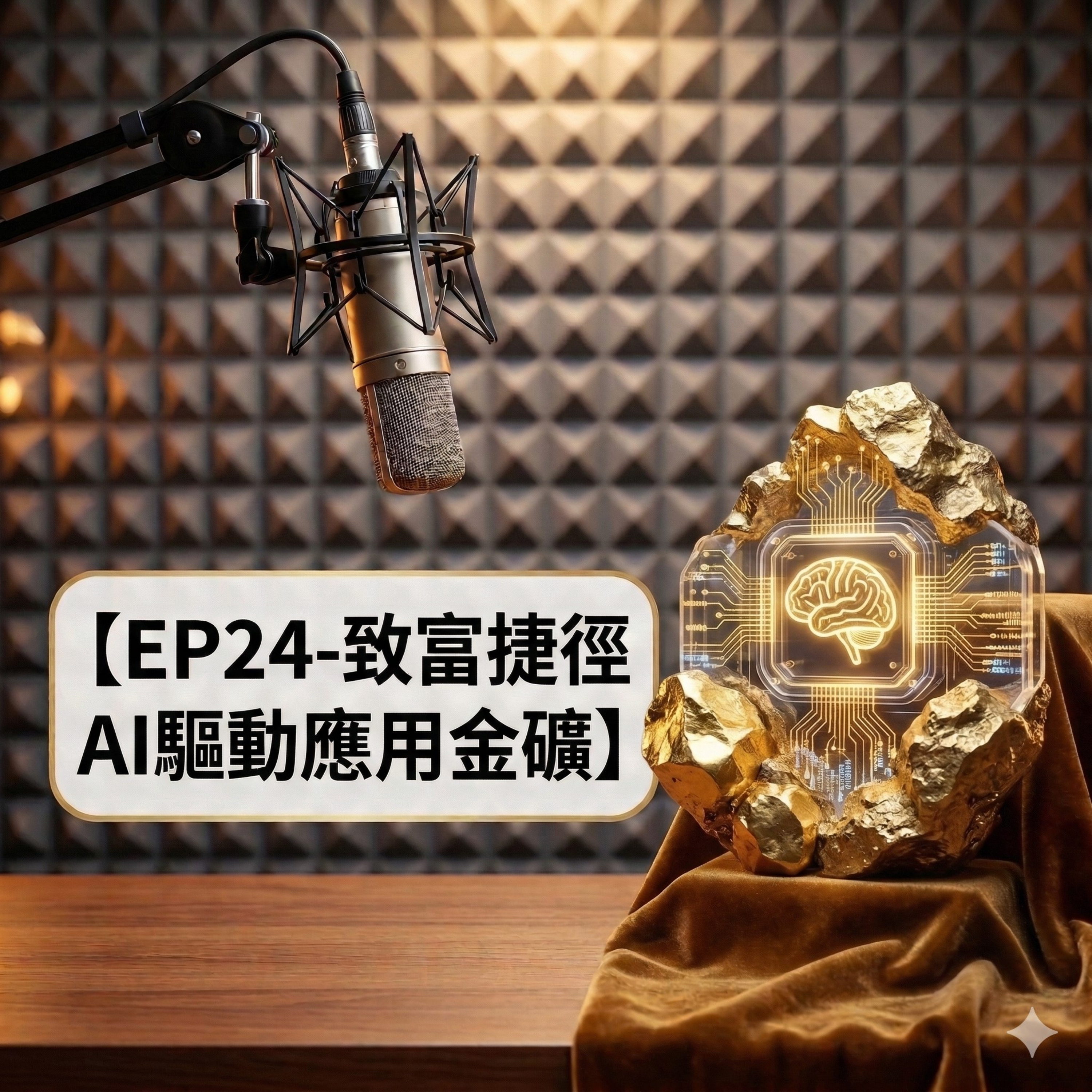 EP24-致富捷徑AI驅動應用金礦 episode artwork