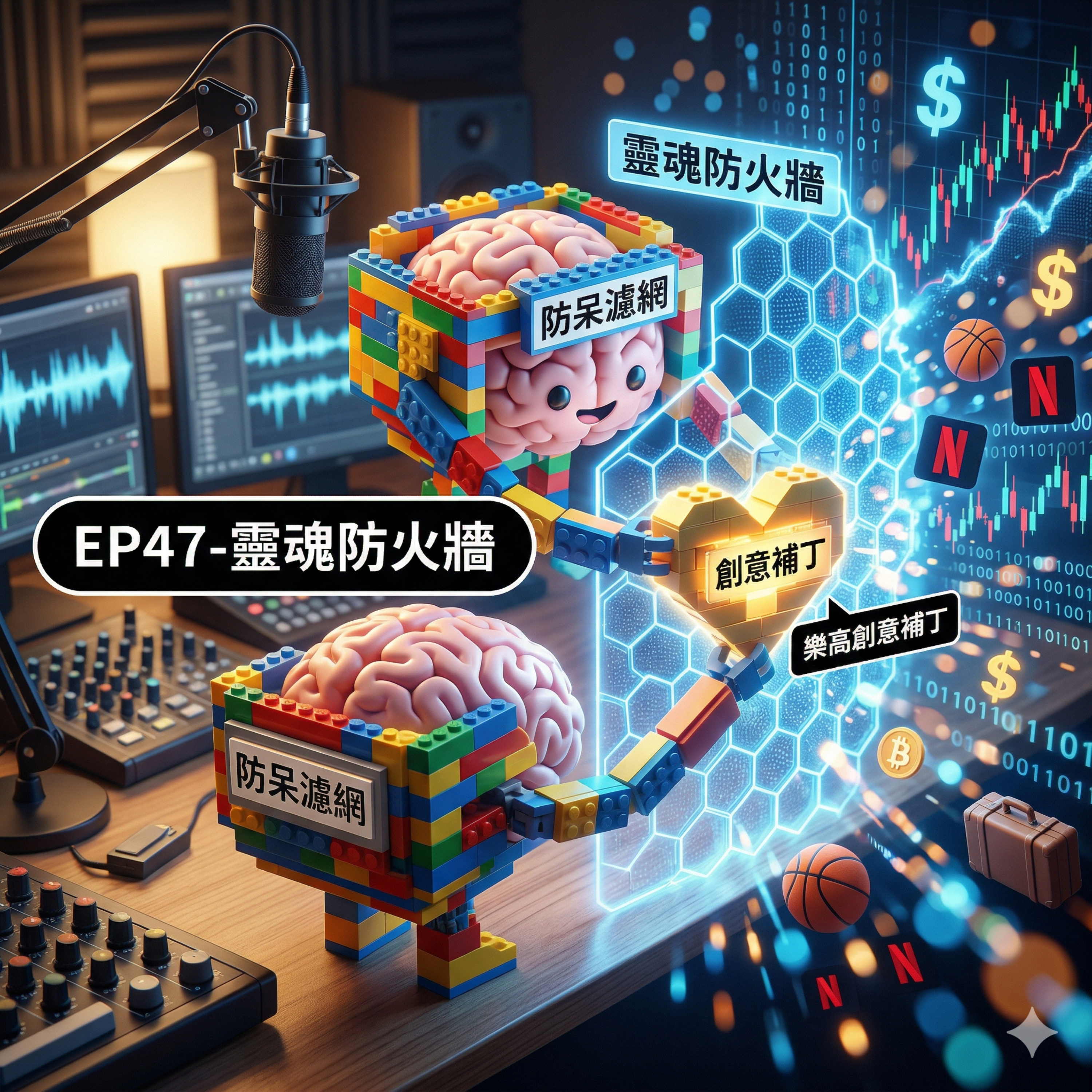 EP47-靈魂防火牆：創意除塵補 episode artwork