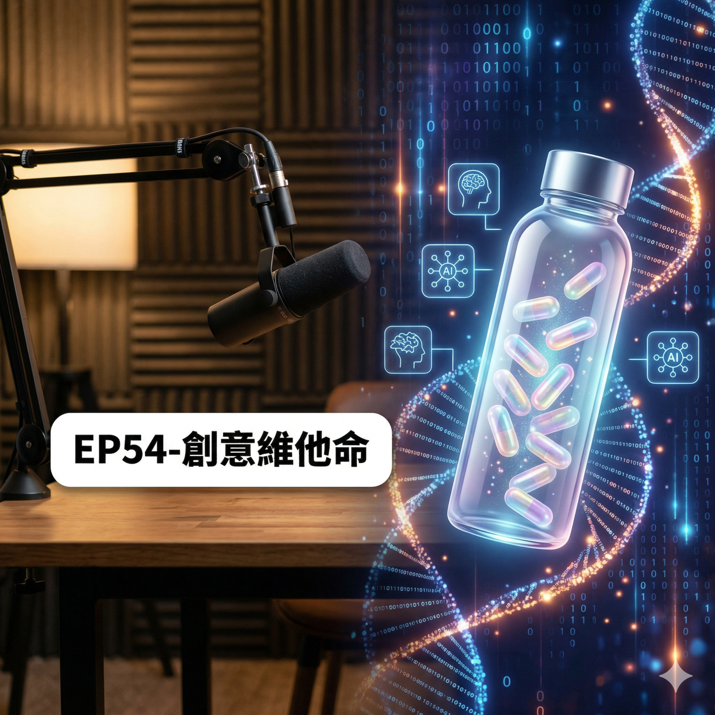 EP54-創意維他命：心靈補水站 episode artwork