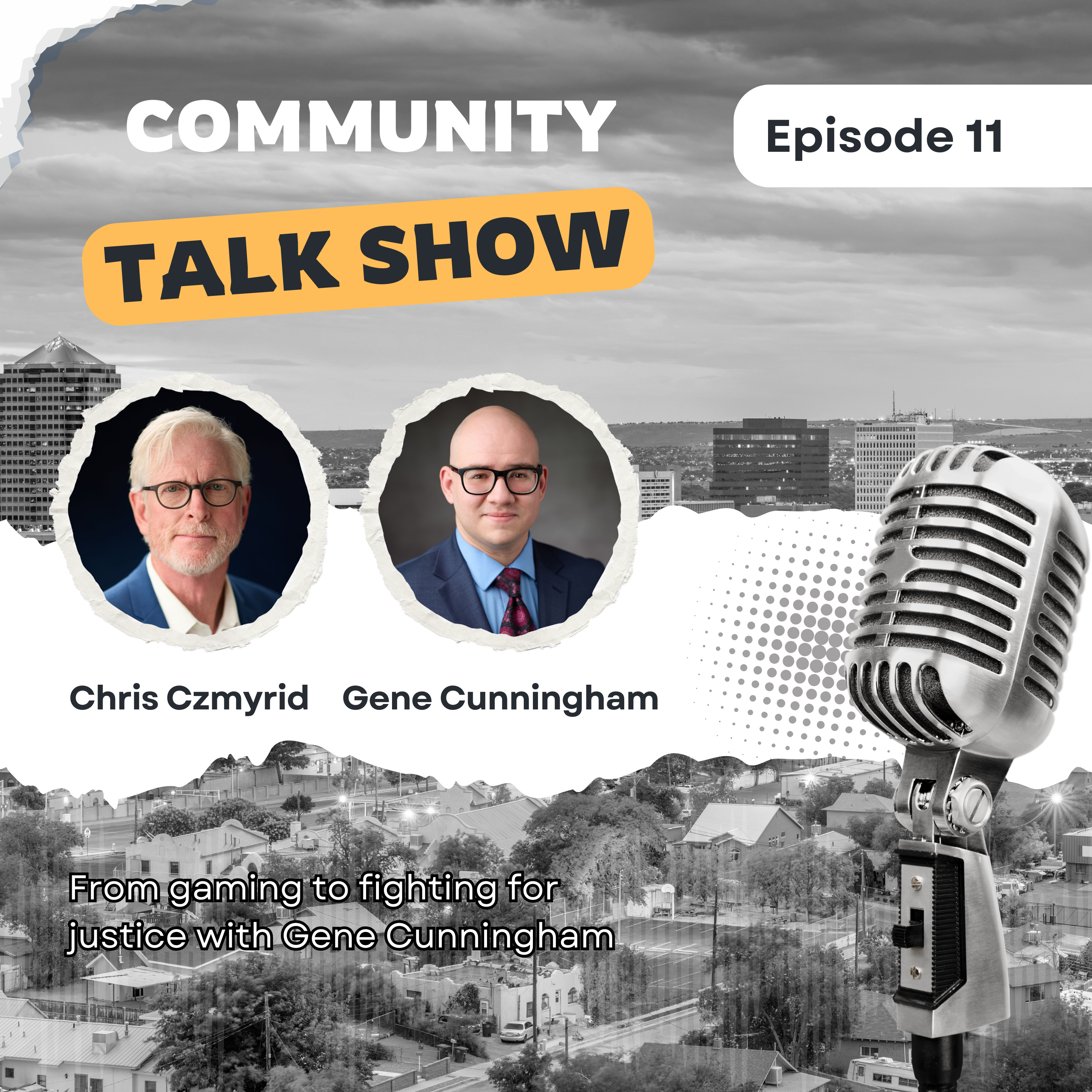 Gene Cunningham: Gaming, Problem Solving & Fighting for Justice episode artwork