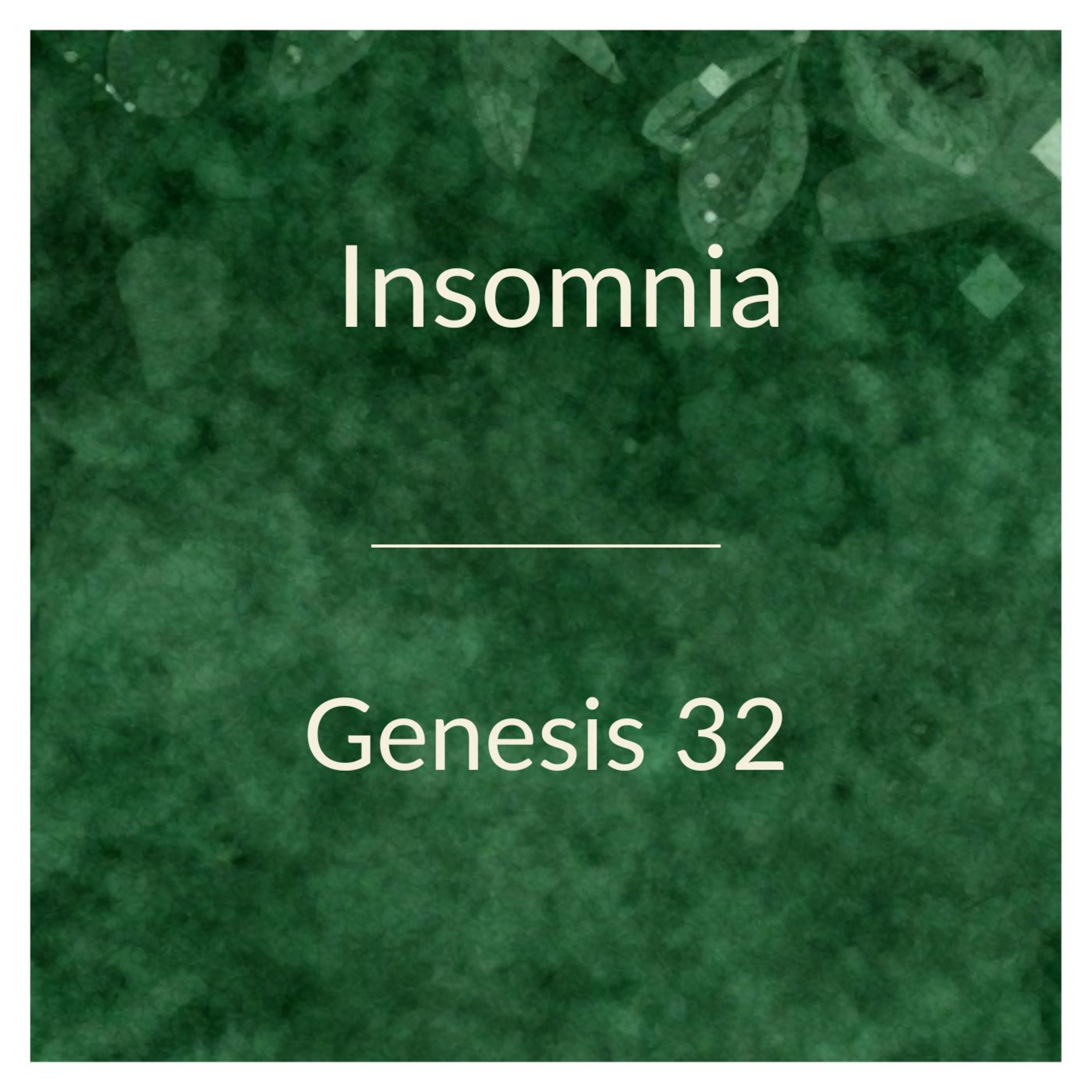 Insomnia episode artwork