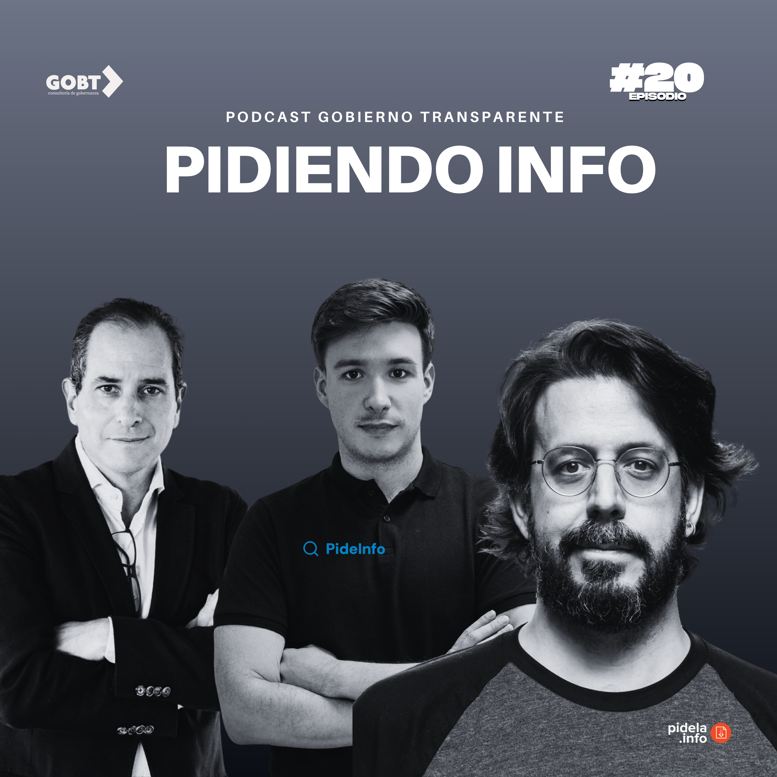 Portada de Gobierno Transparente Podcast