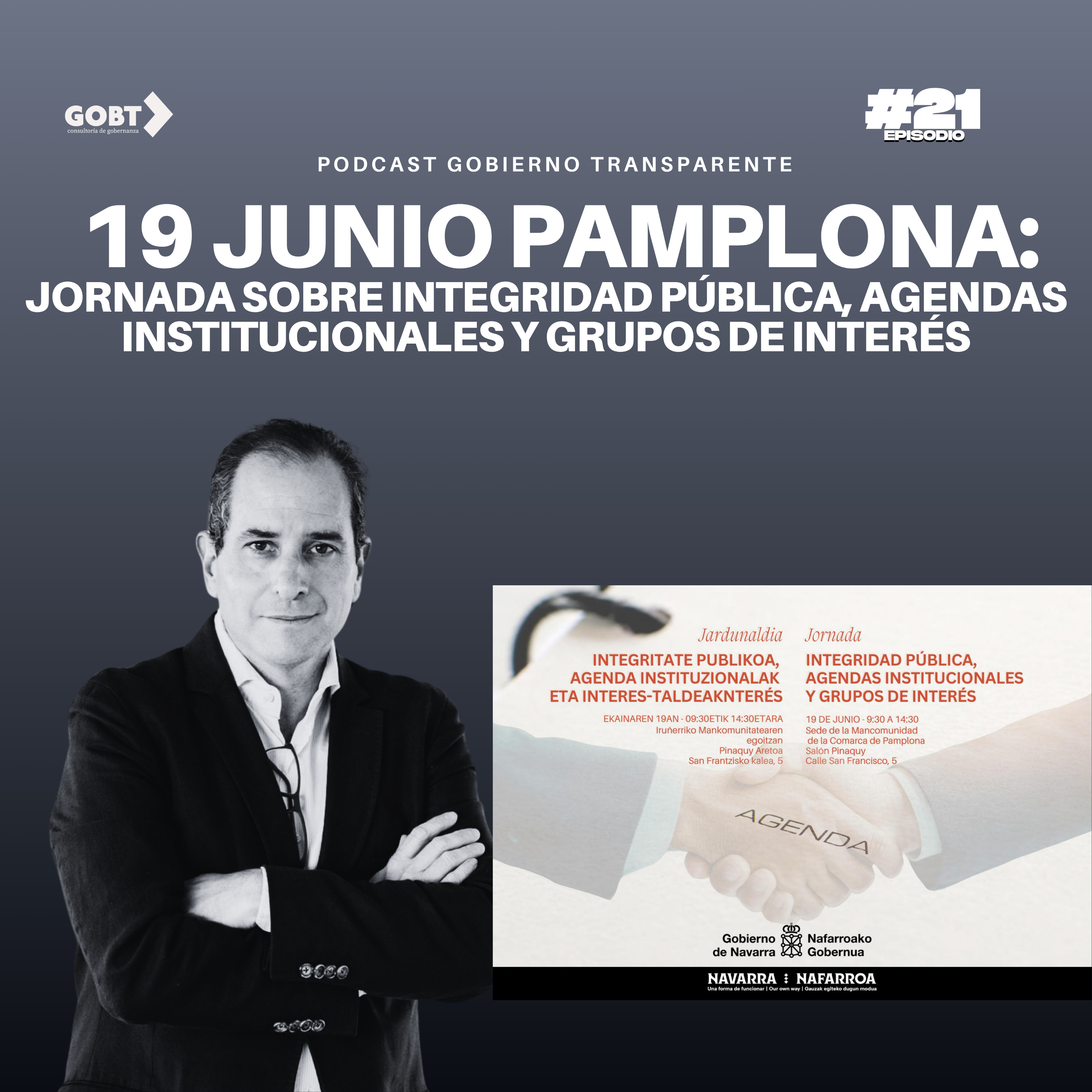 Portada de Gobierno Transparente Podcast
