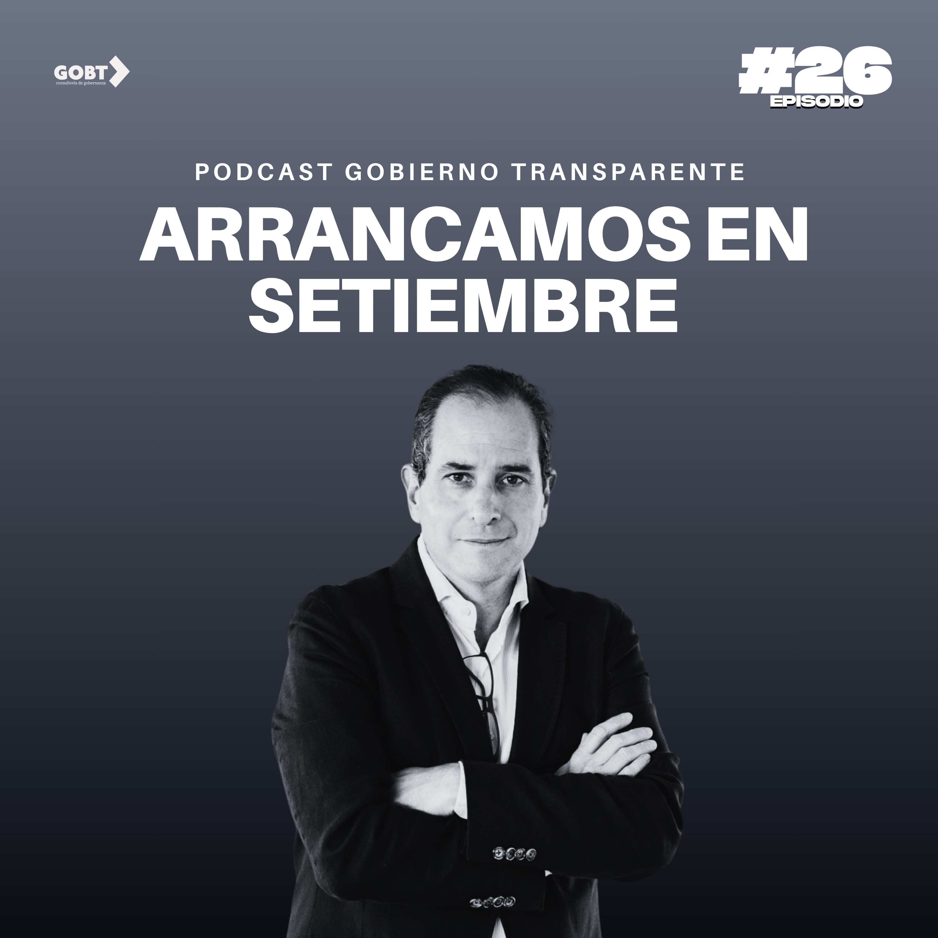 Portada de Gobierno Transparente Podcast