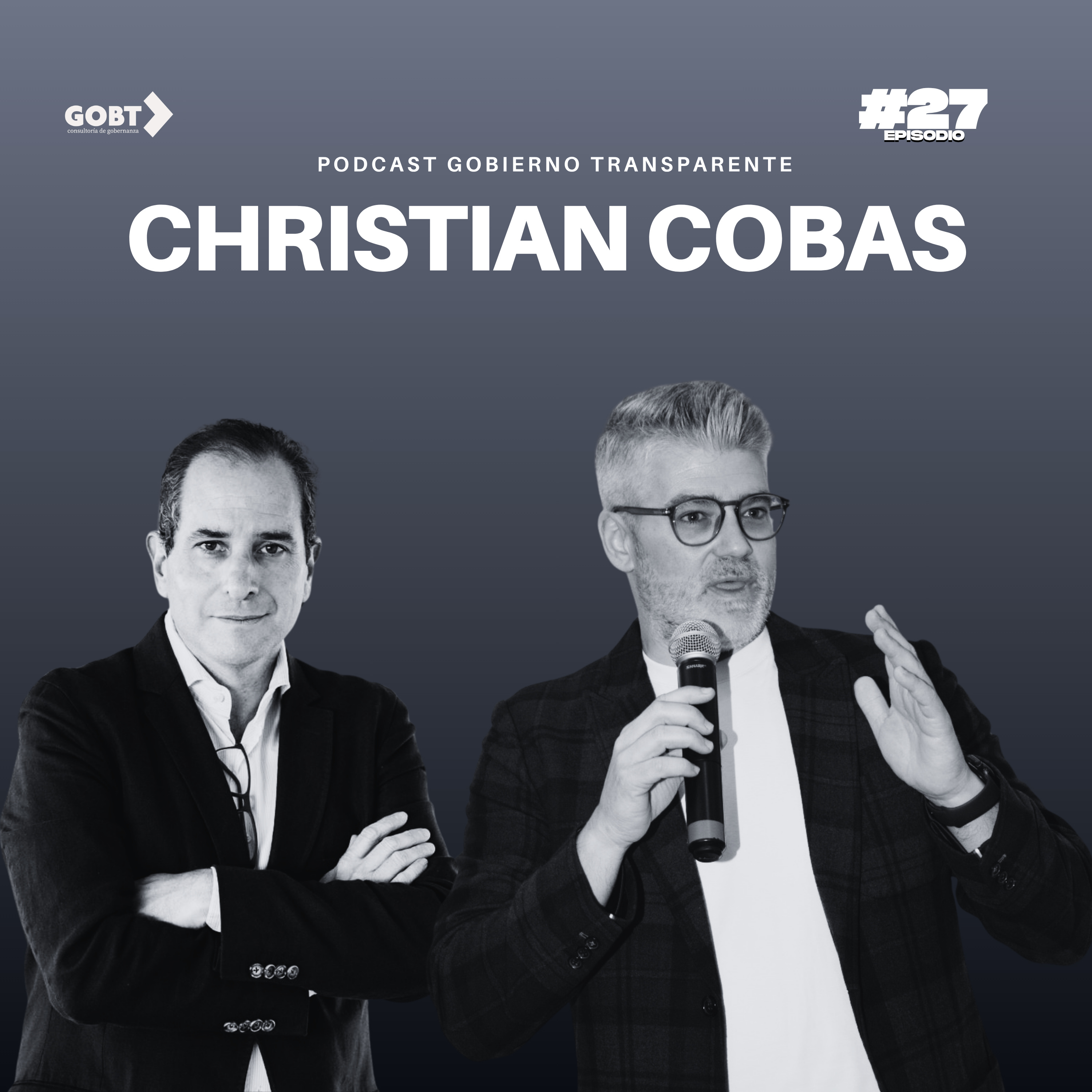 Portada de Gobierno Transparente Podcast