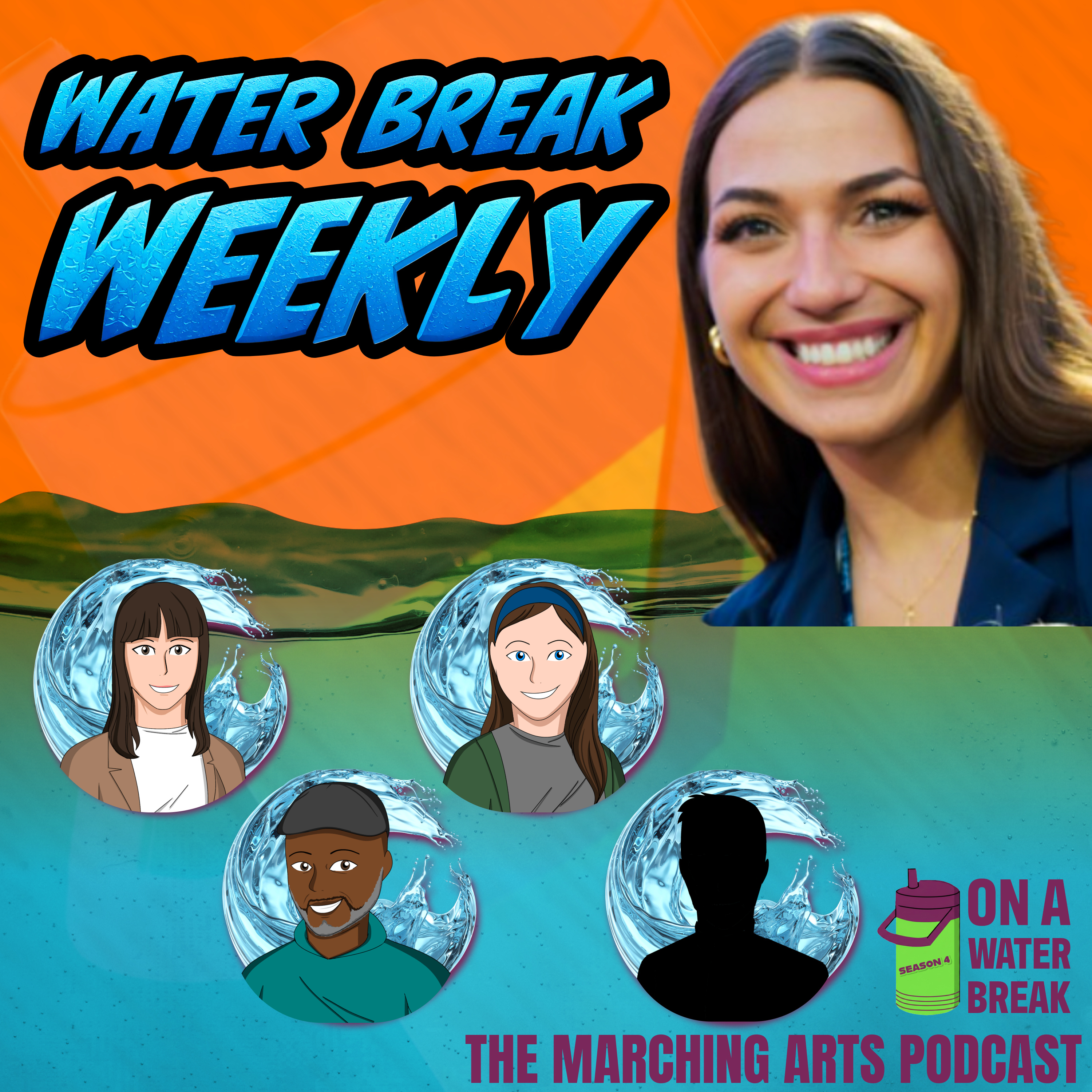 April Gable with College Baton Twirling: Practice Hacks + Burnout Talk + WGI Broward Update | Water Break Weekly episode artwork