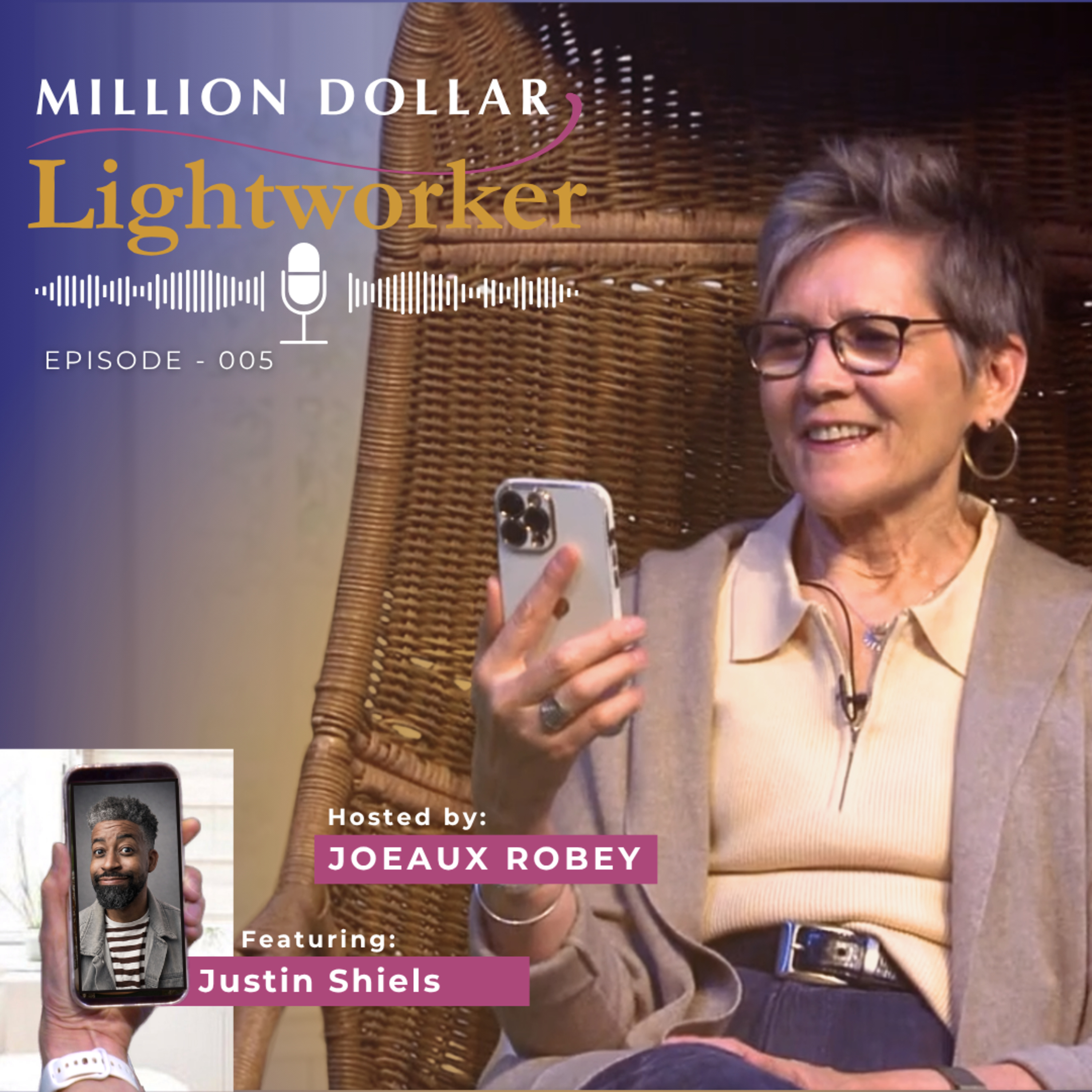 Million Dollar Lightworker – Ep. 006 | Burnout Recovery & Sustainable Success with Justin Shiels episode artwork