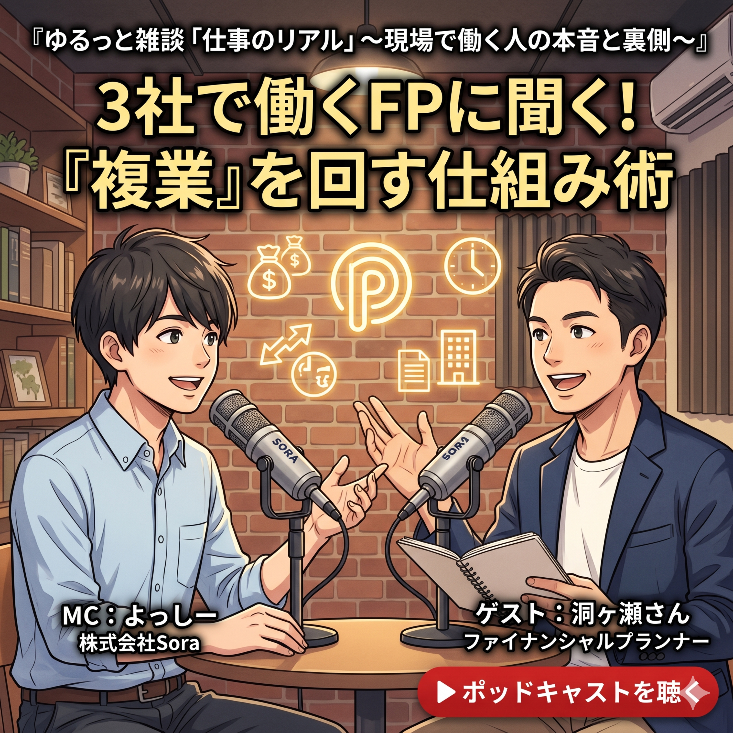 複業を"仕組み"で回す仕事術。複数所属で働くリアル episode artwork