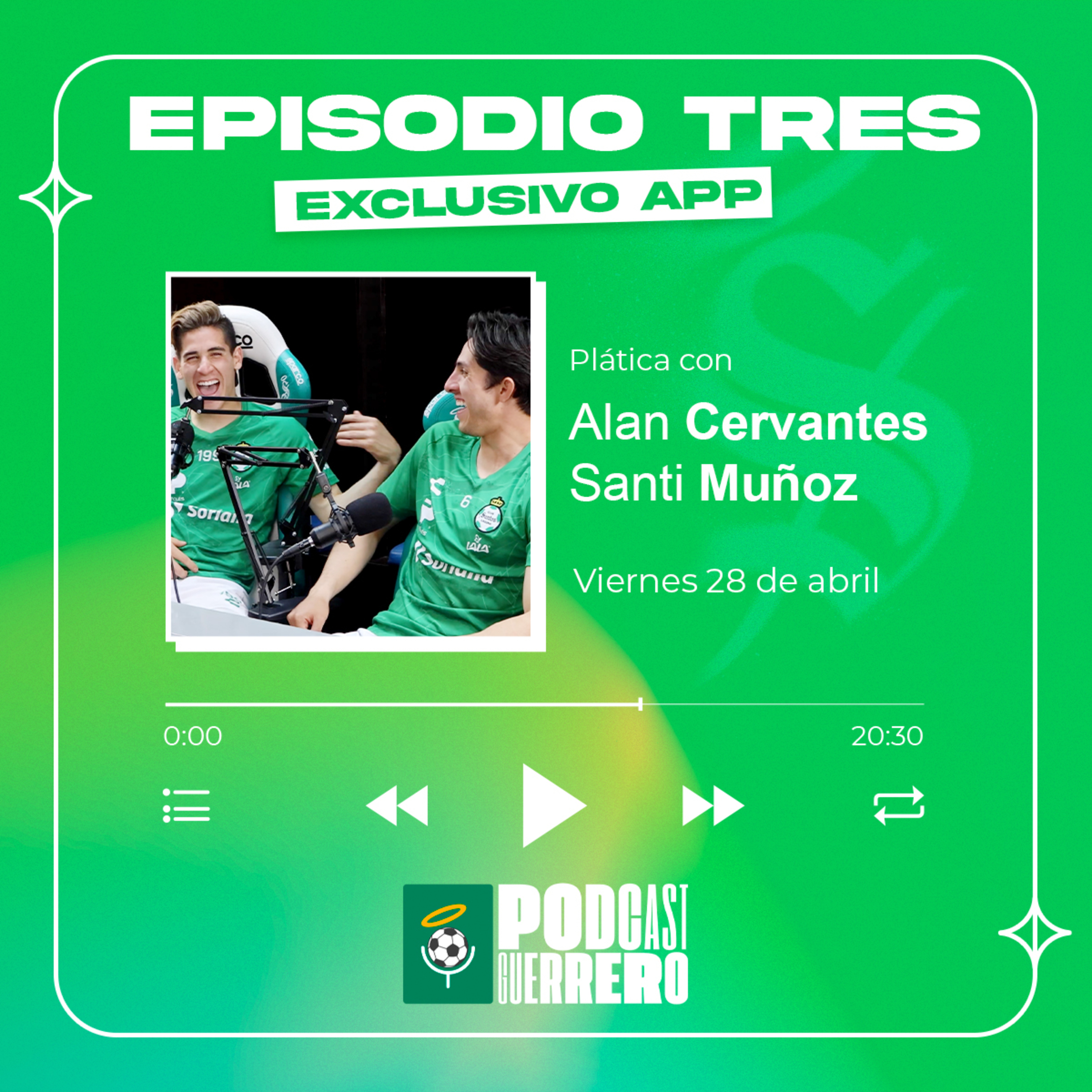 Alan Cervantes y Santiago Muñoz | Podcast Guerrero #Episodio3
