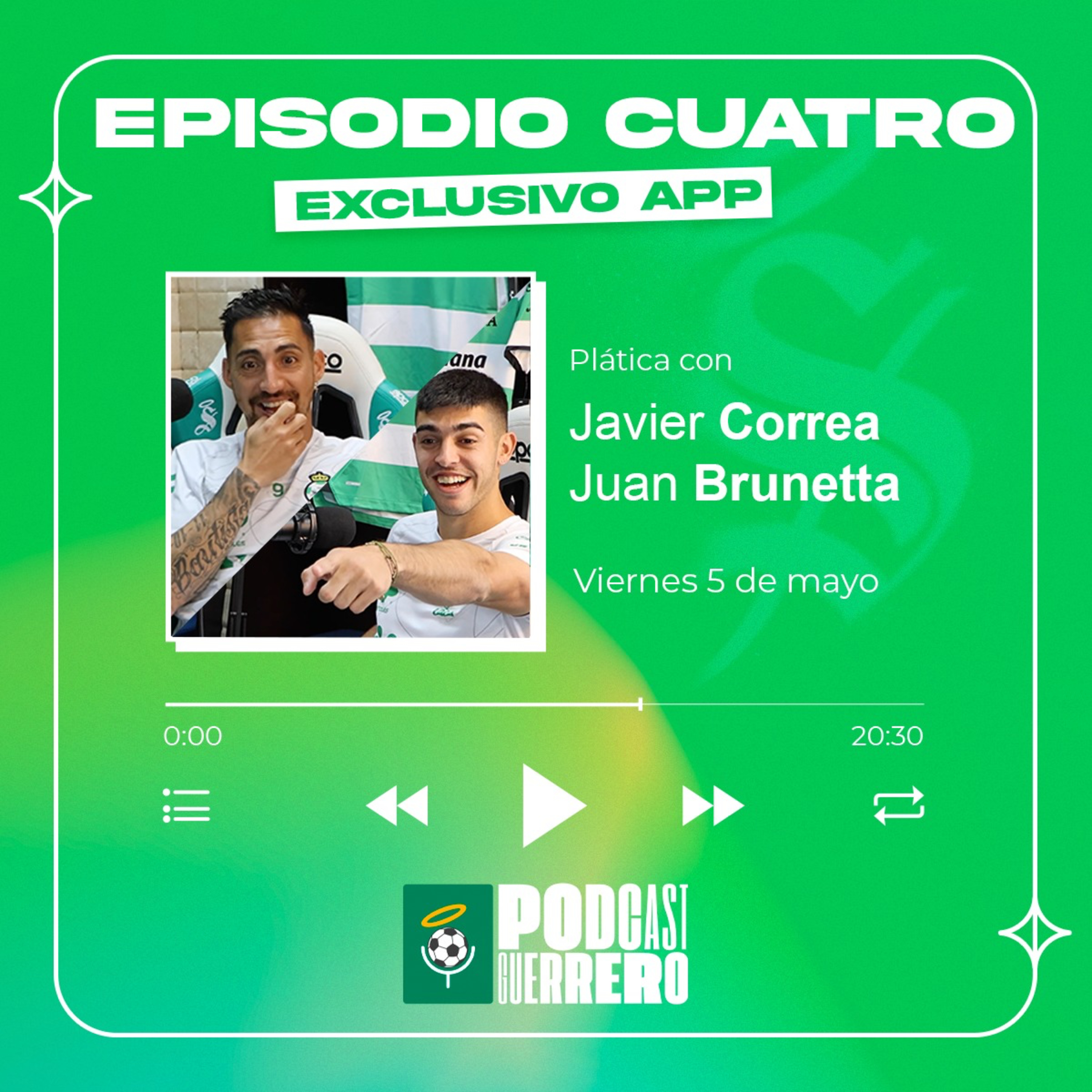 Juan Brunetta y Javier Correa | Podcast Guerrero #Episodio4