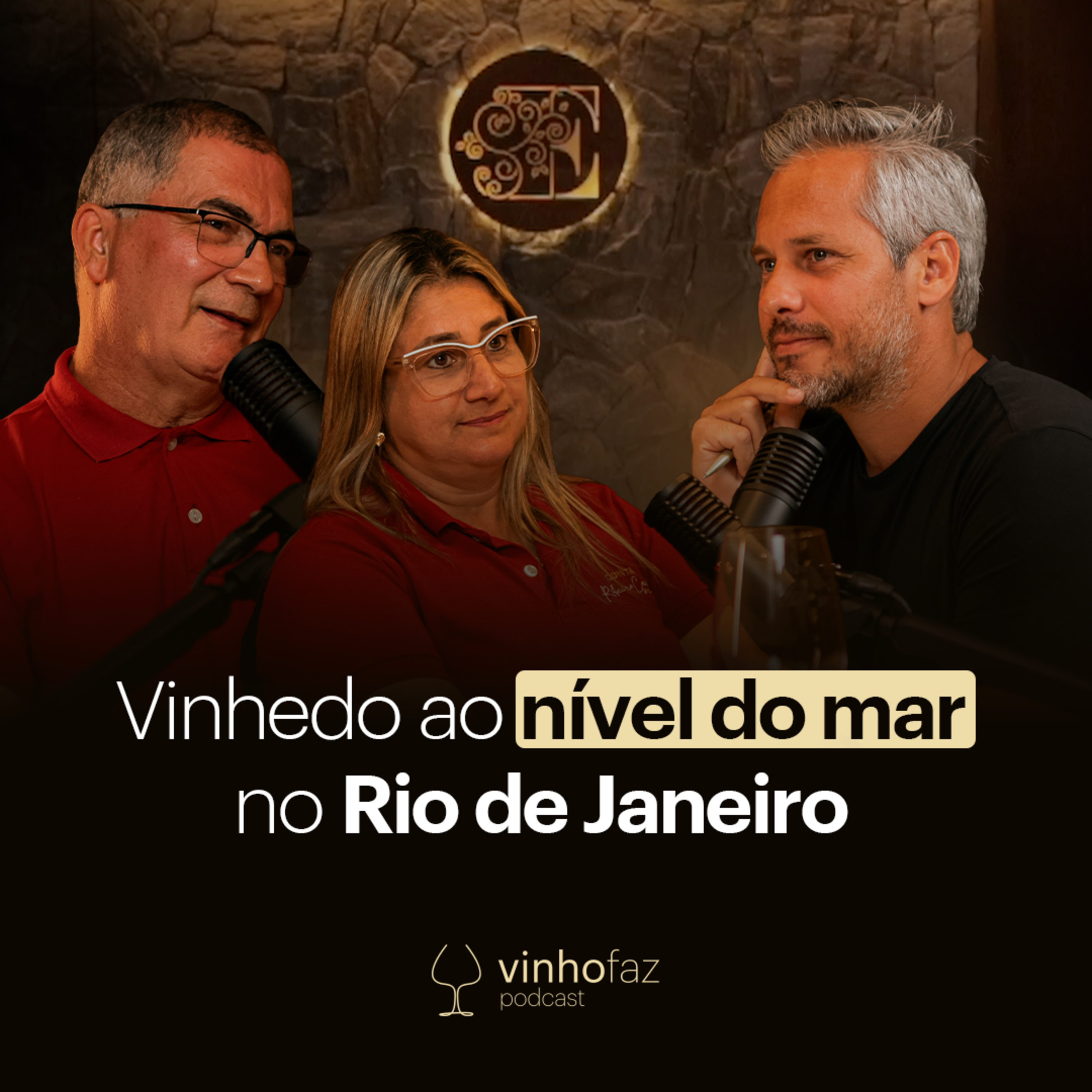 Vinhedo ao NÍVEL DO MAR no Rio de Janeiro | Samária Cader e Antônio Ribeiro | Vinho Faz Podcast #30 episode artwork