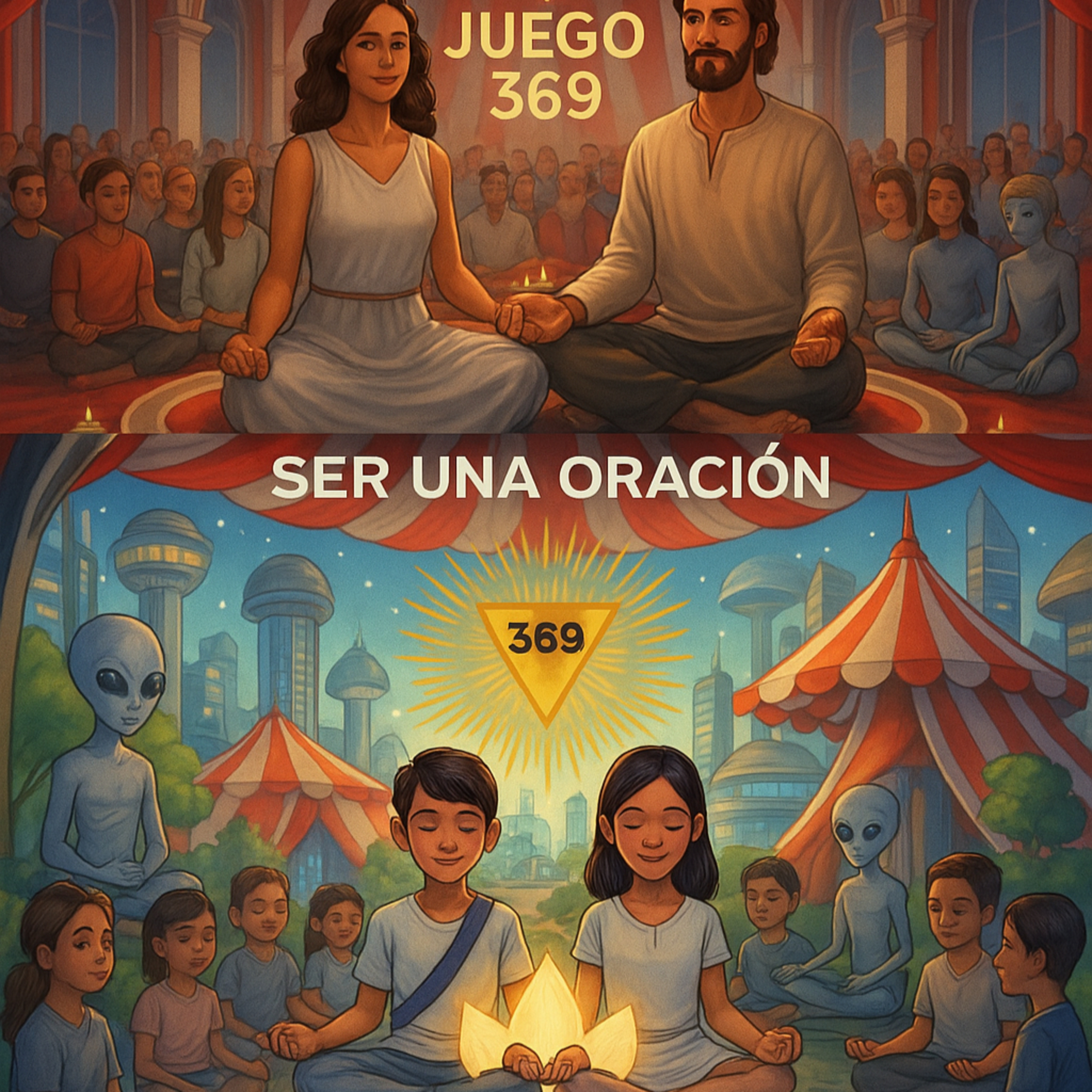 Portada de circo imaginación