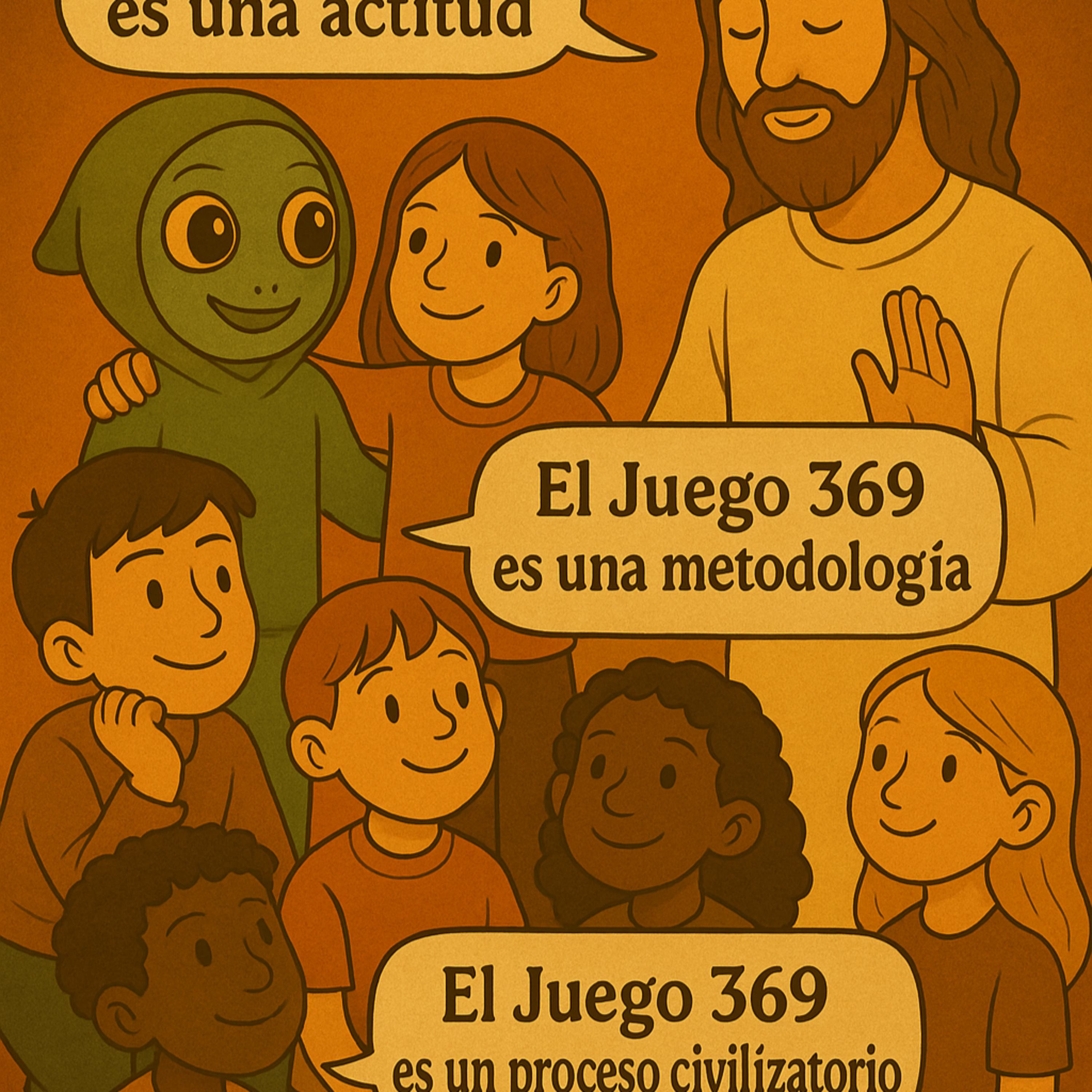 Portada de circo imaginación
