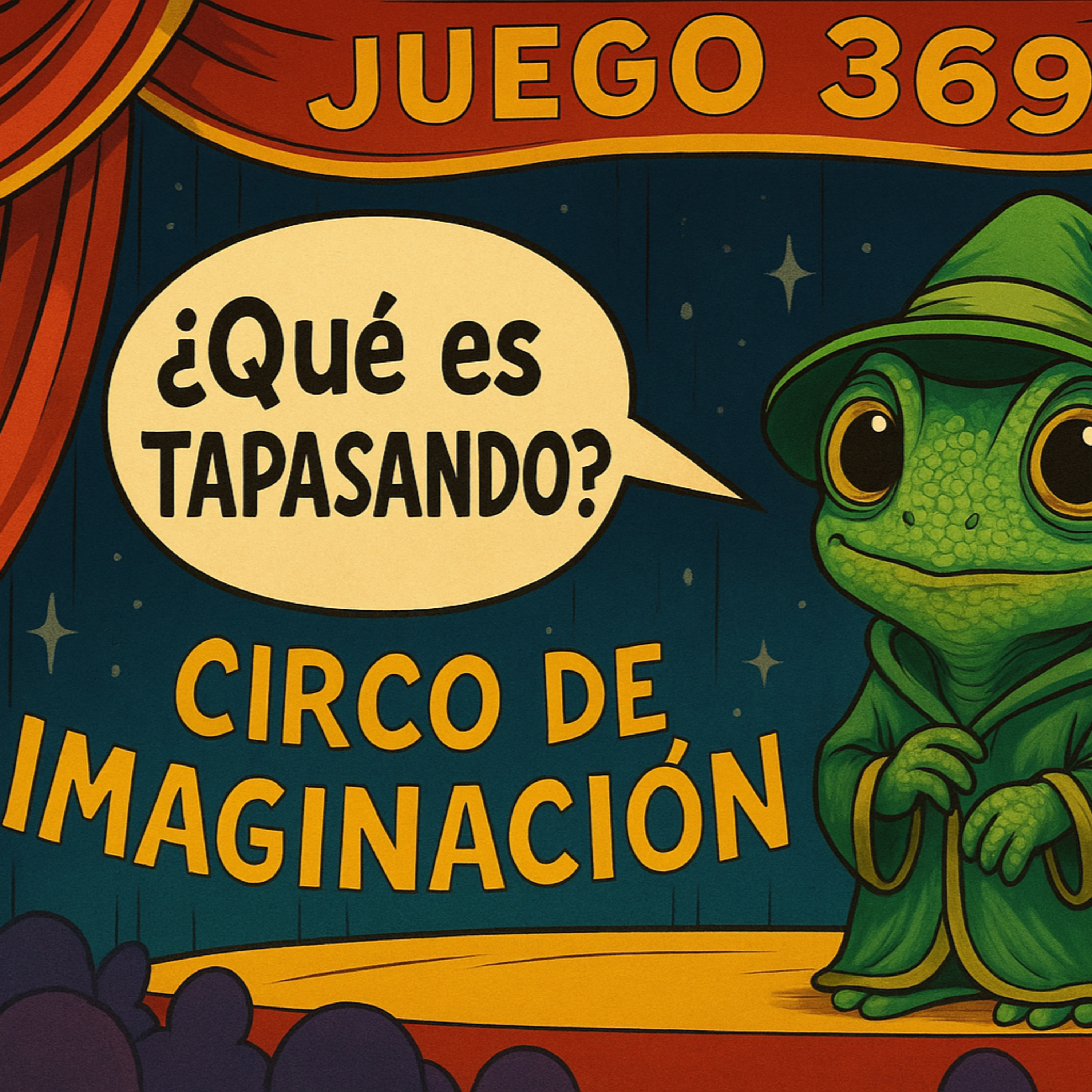 Portada de circo imaginación