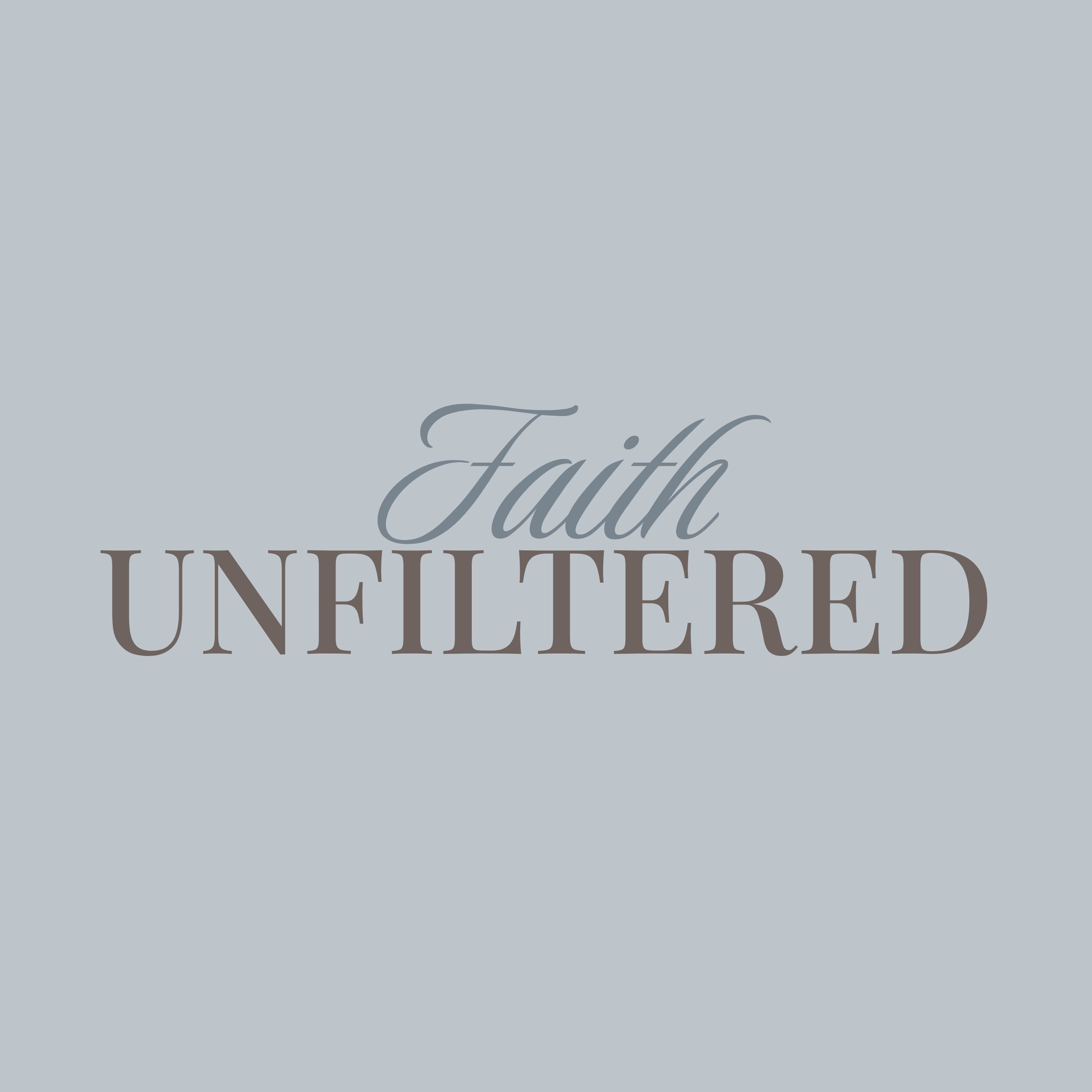 Faith Unfiltered episode artwork