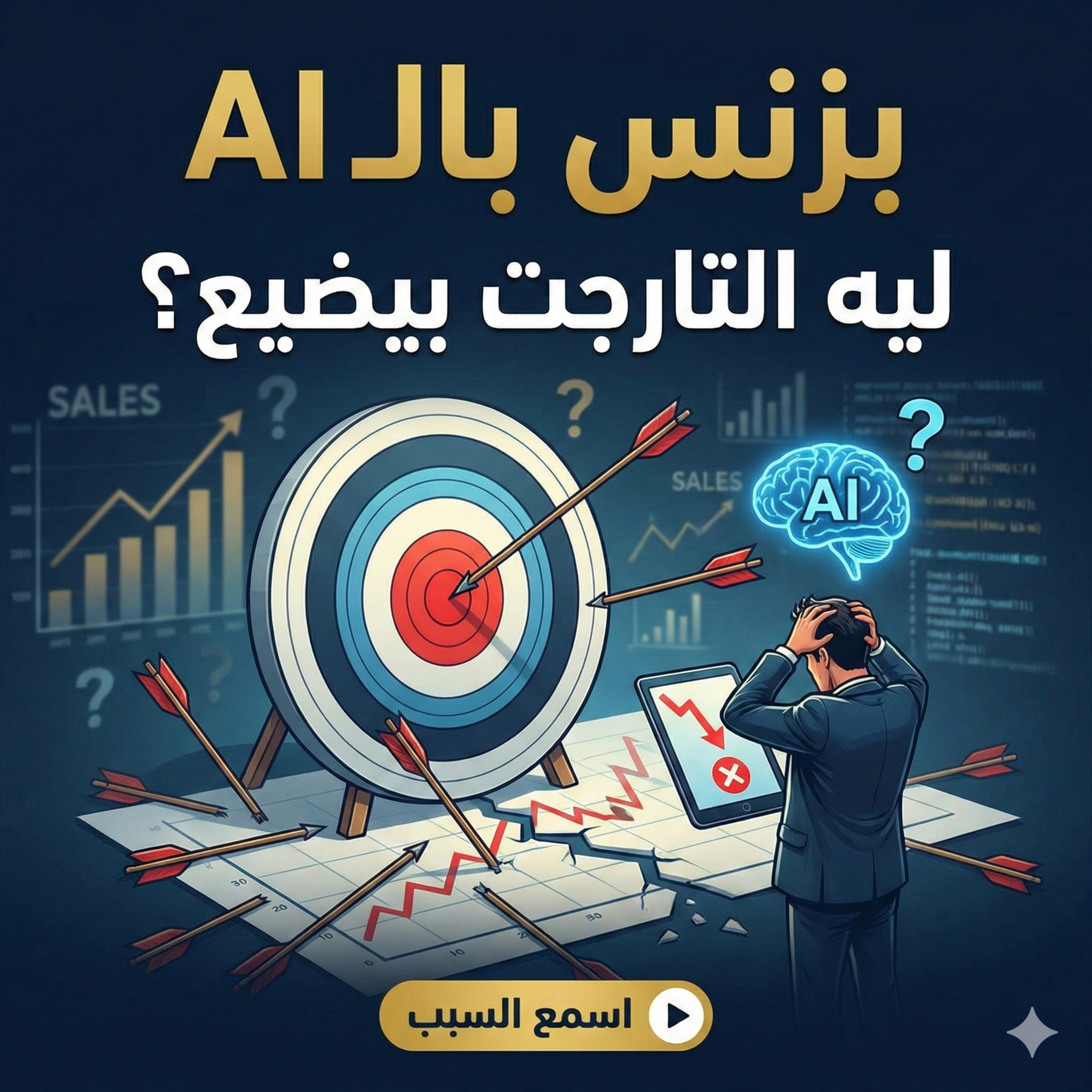 لماذا يفشل 84% من البائعين؟ الثقب الأسود الذي يبتلع "التارجت" episode artwork