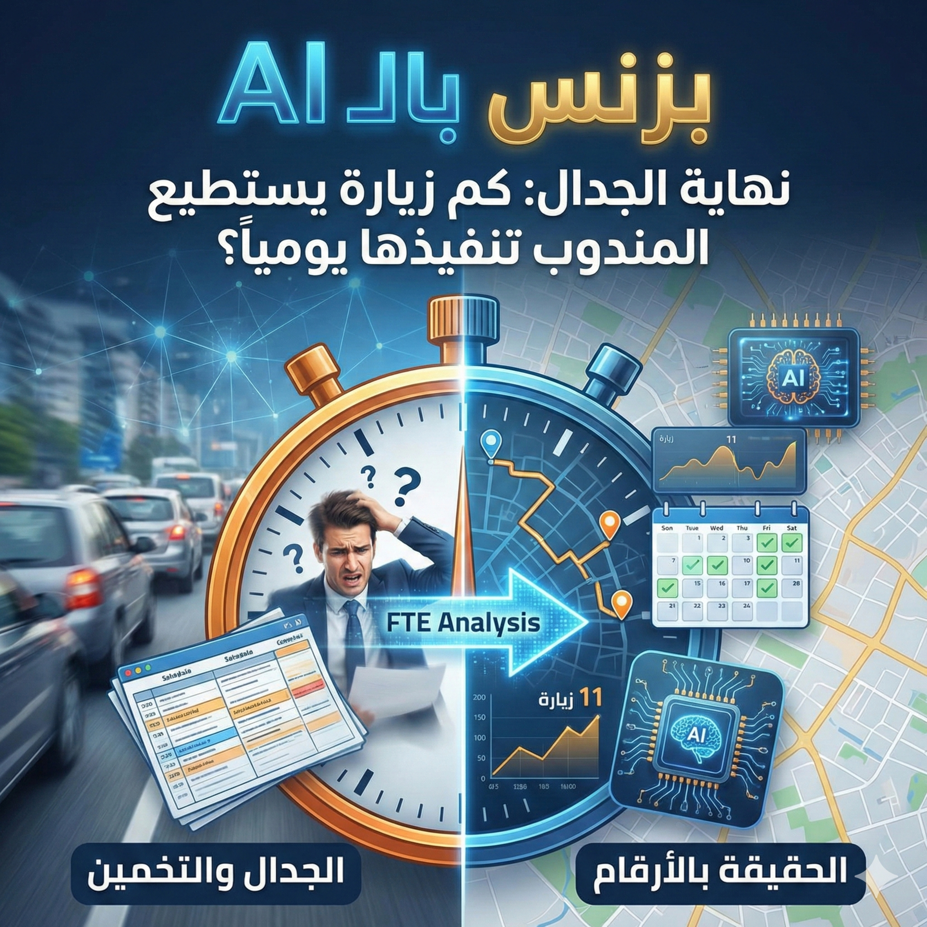 نهاية الجدال: كم زيارة يستطيع المندوب تنفيذها يومياً؟ episode artwork