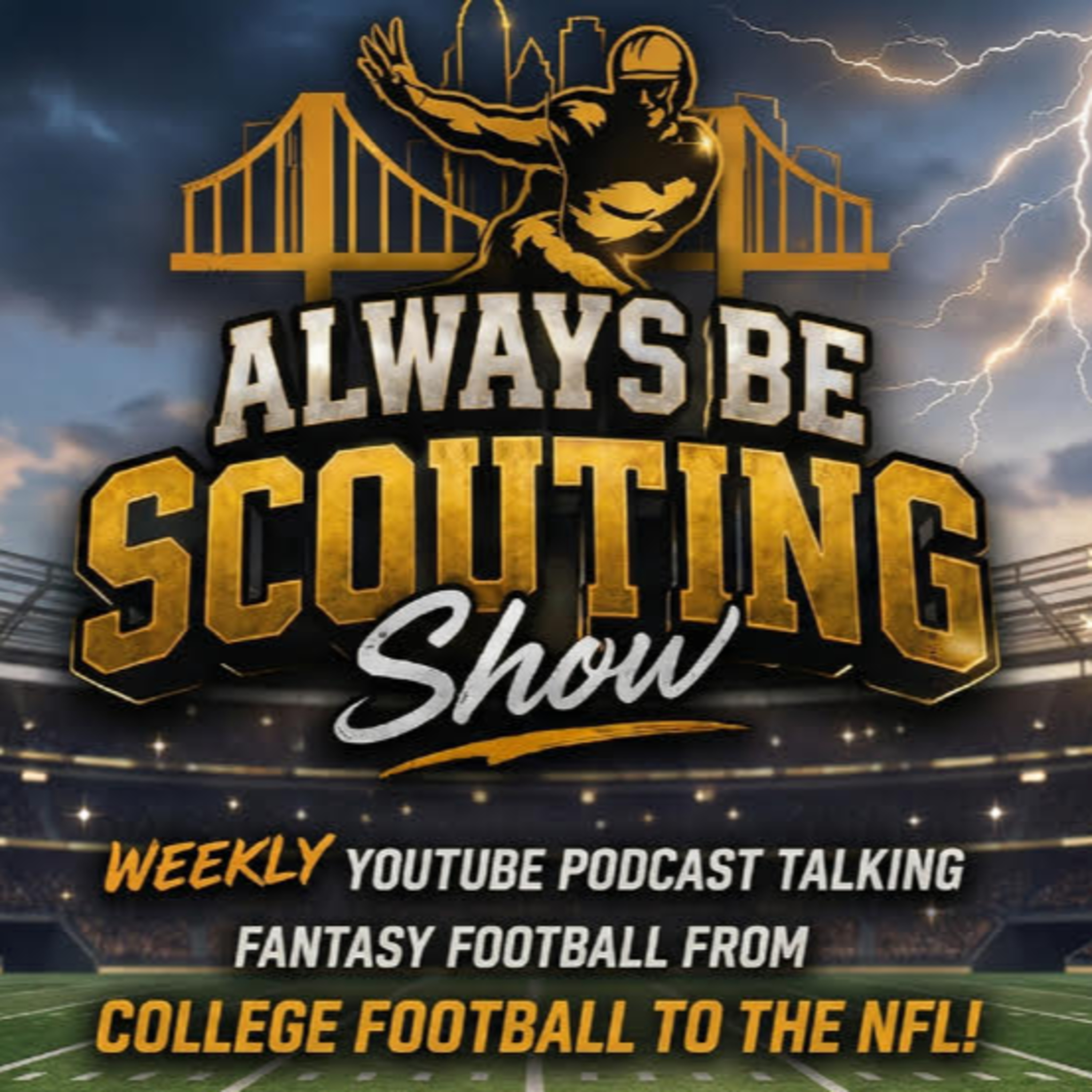 Episode 10 Always Be Scouting Origin Story Meet the Crew + Mailbag 2.0 + Dynasty Devy & C2C Talk with MG 🔥 episode artwork