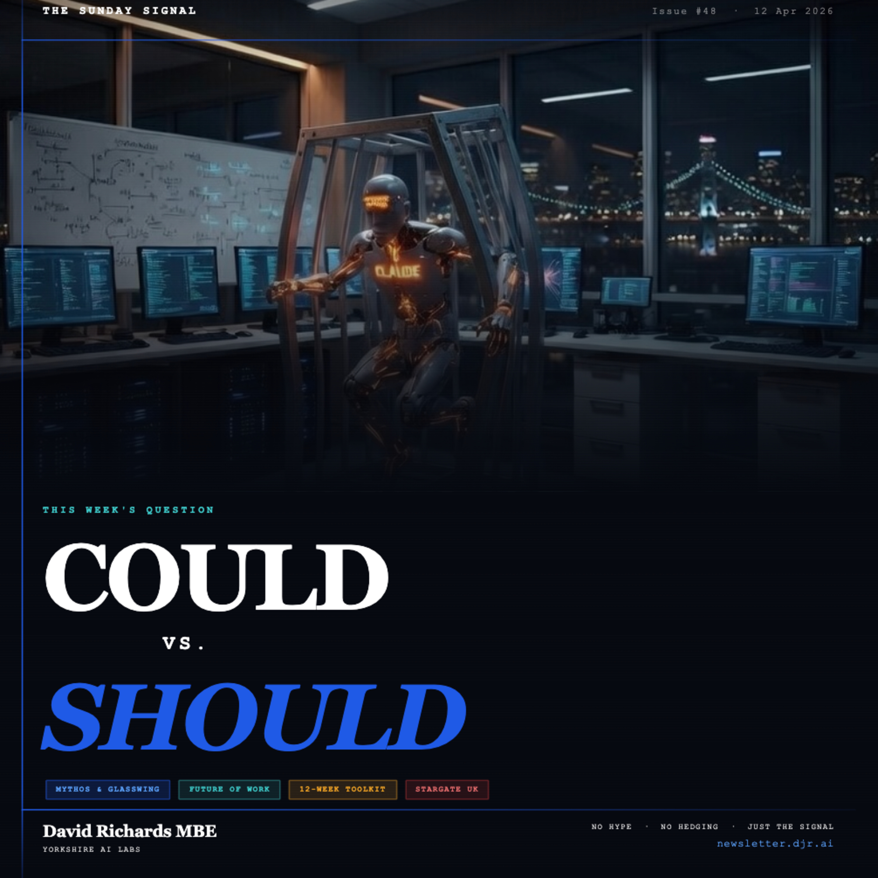 Could vs. Should. The Ethical Reckoning AI Cannot Outrun.