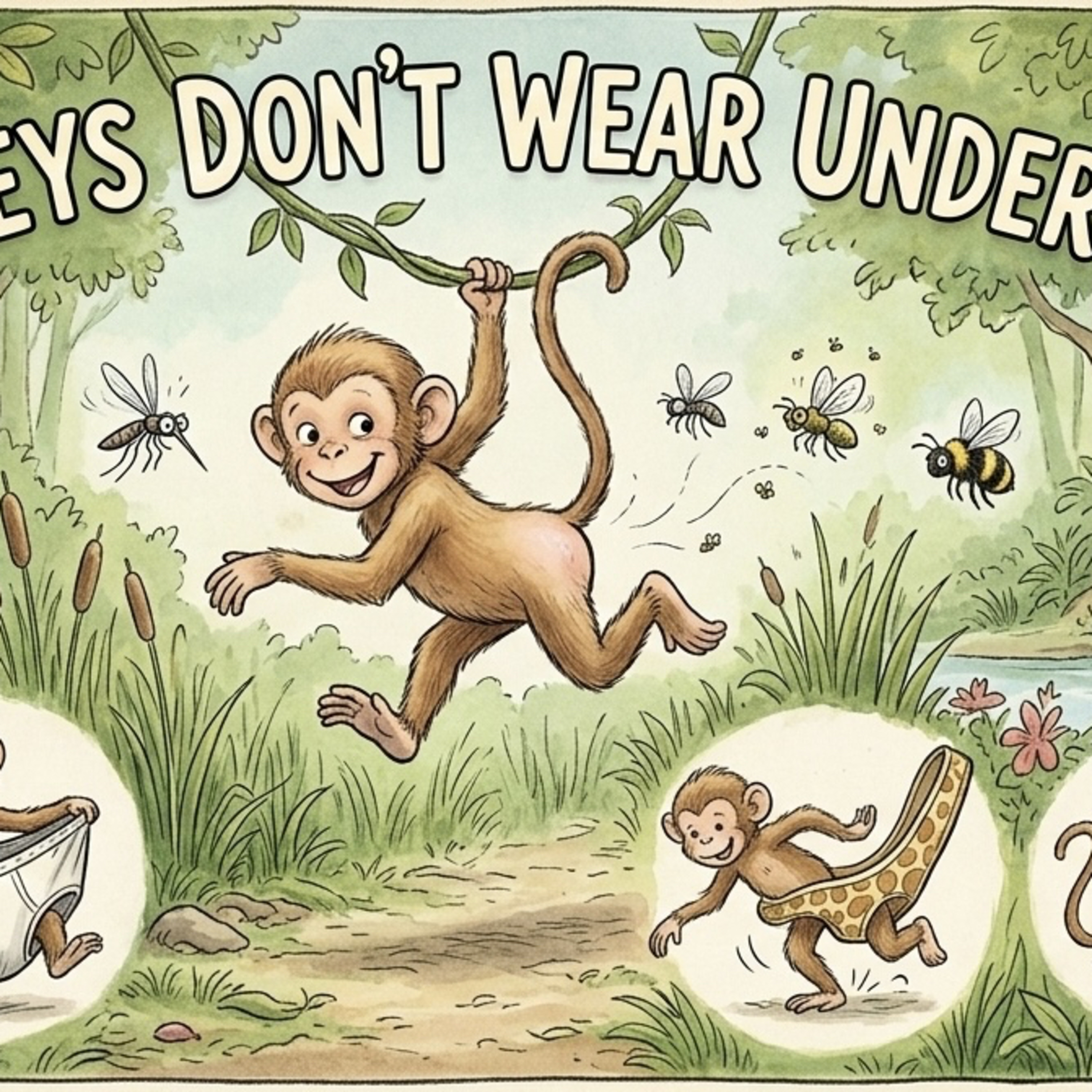 Monkeys don’t wear underwear. episode artwork
