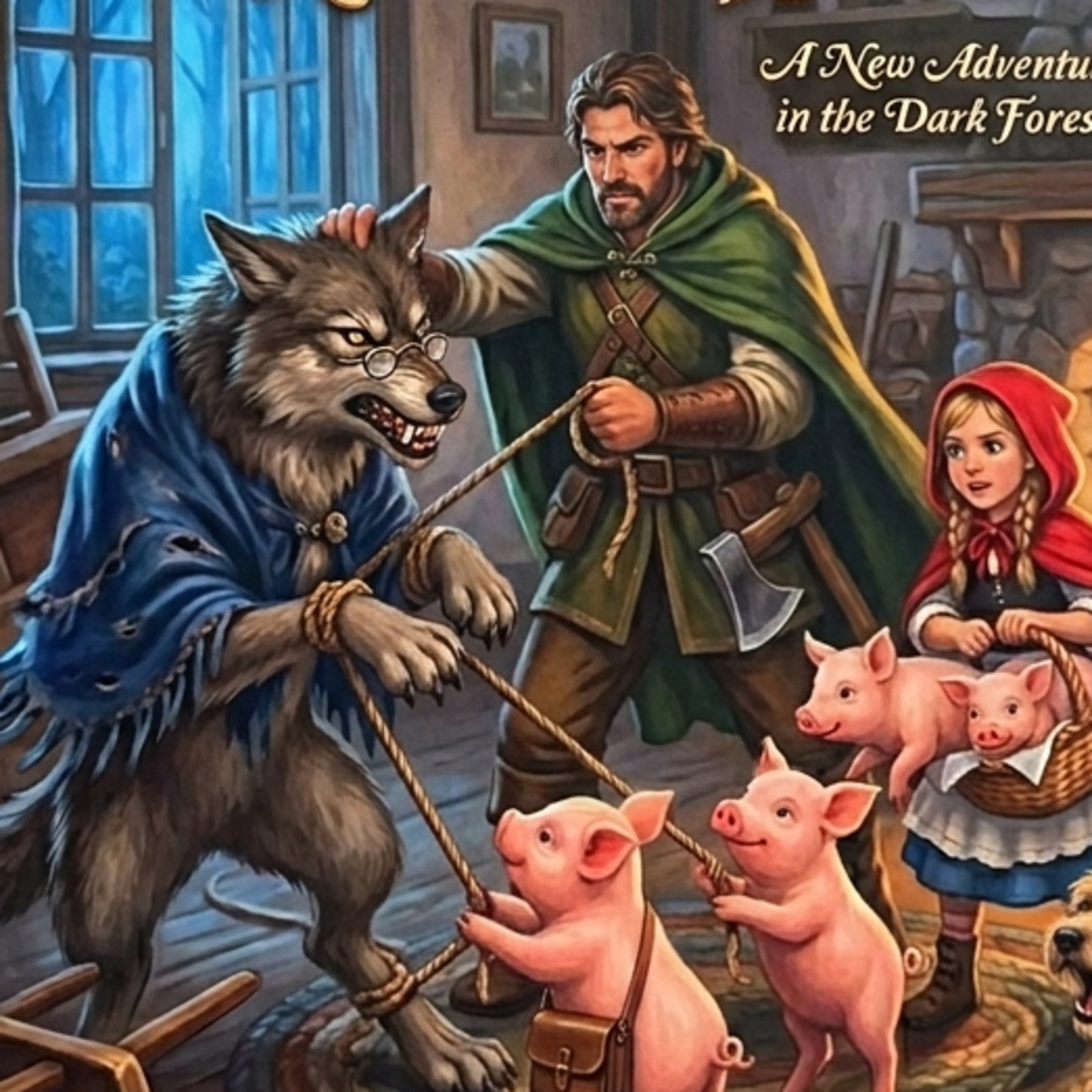 Three little pigs meet the hood  episode artwork