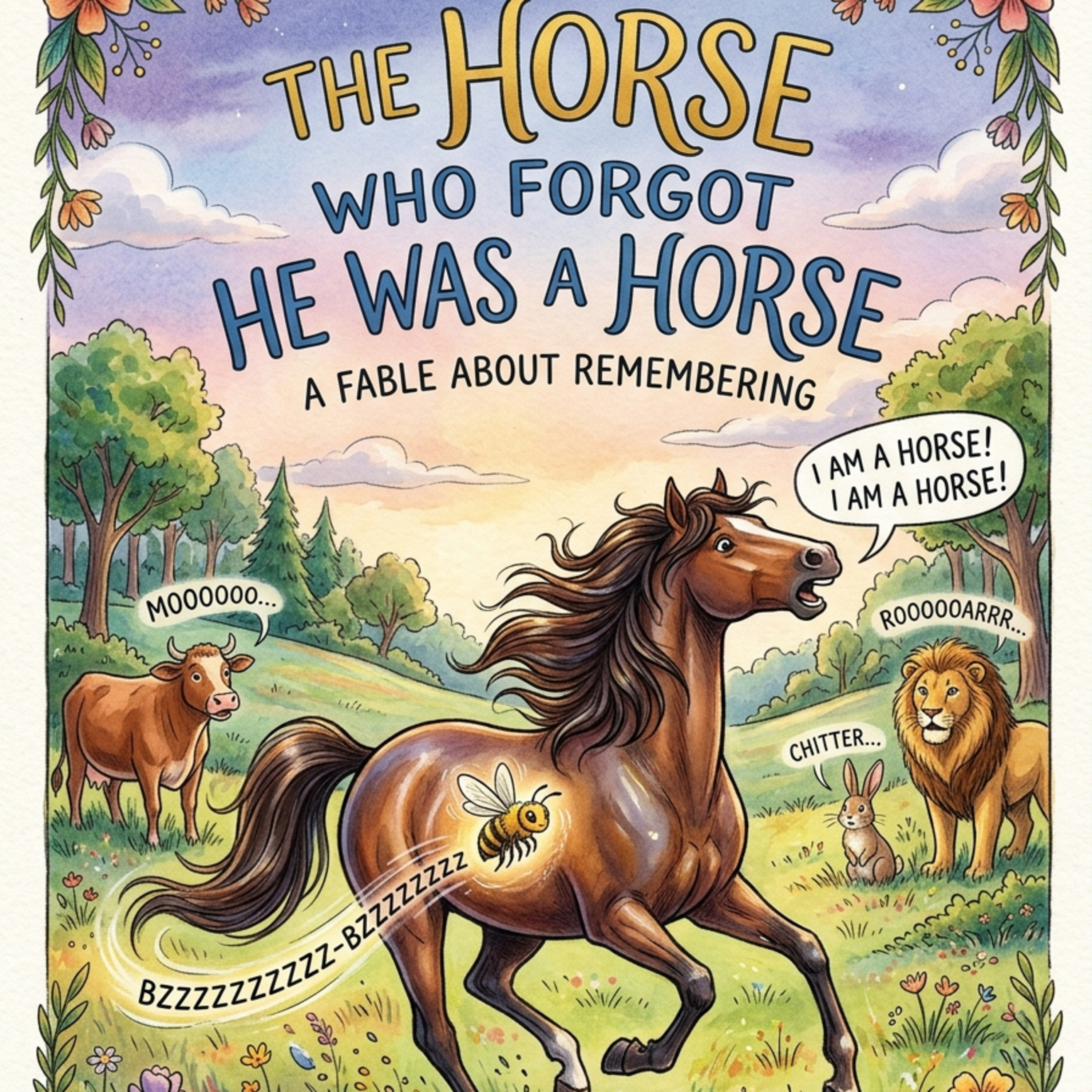 The horse who forgot he was a horse  episode artwork