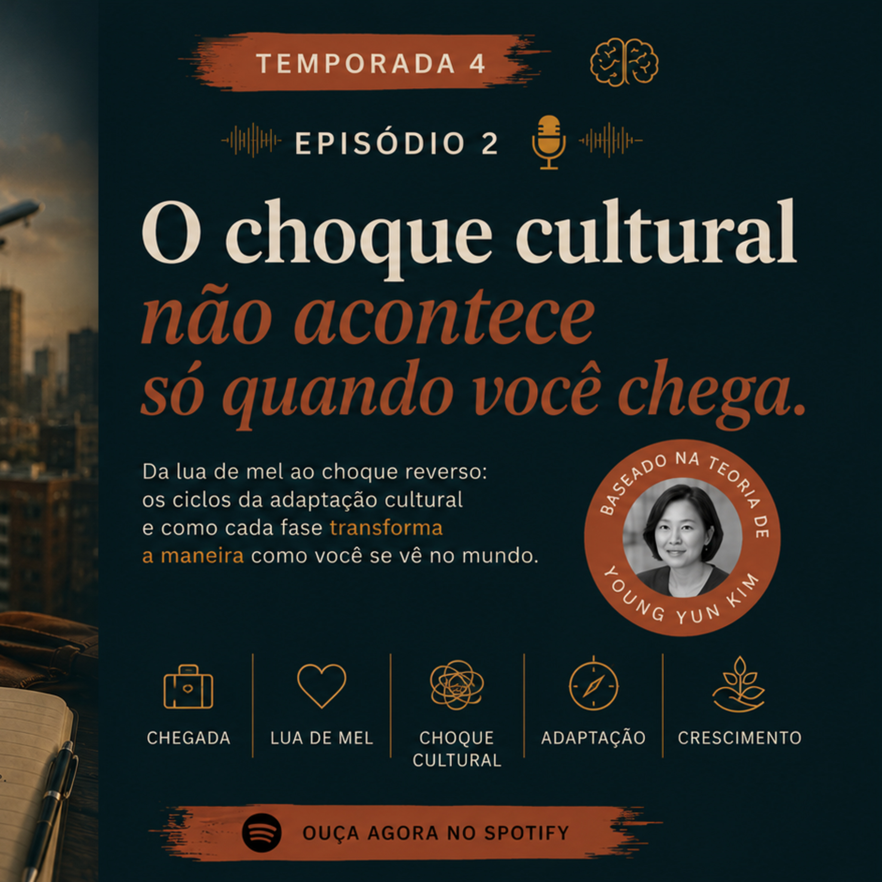 O choque cultural não acontece só quando você chega episode artwork